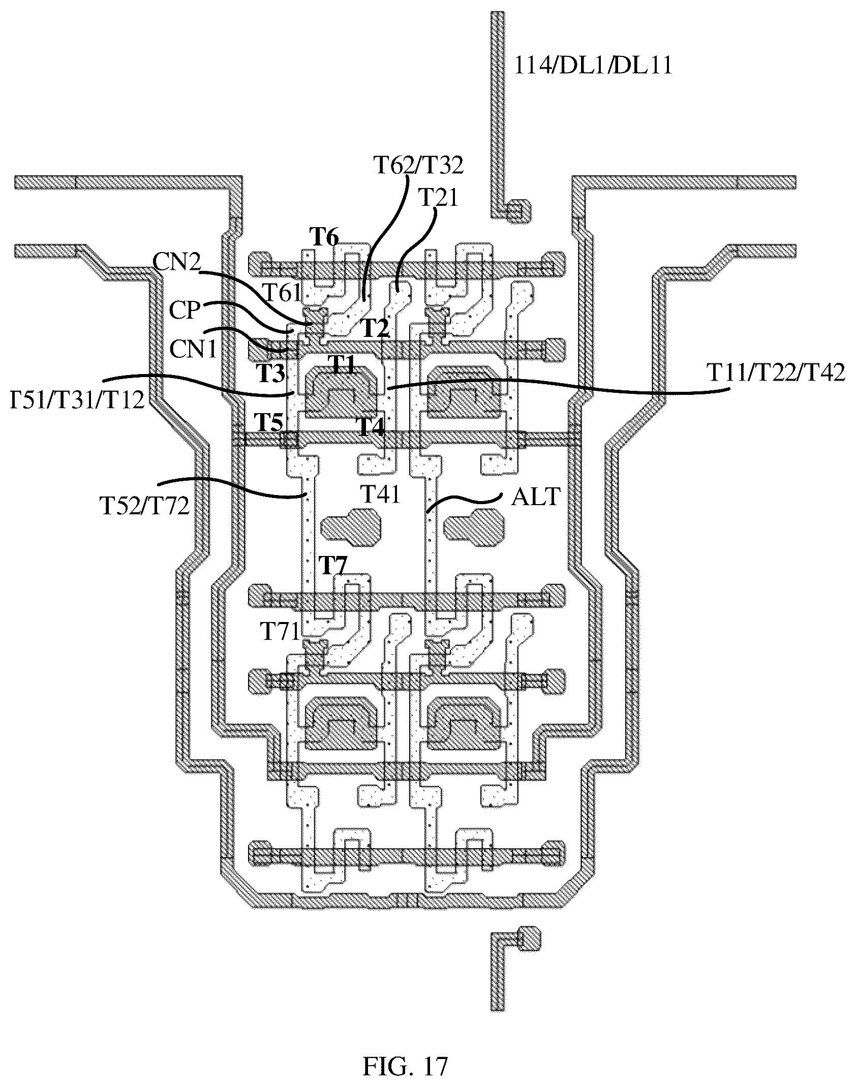 Patent US12615928 Figure 18 – Display panel and display device