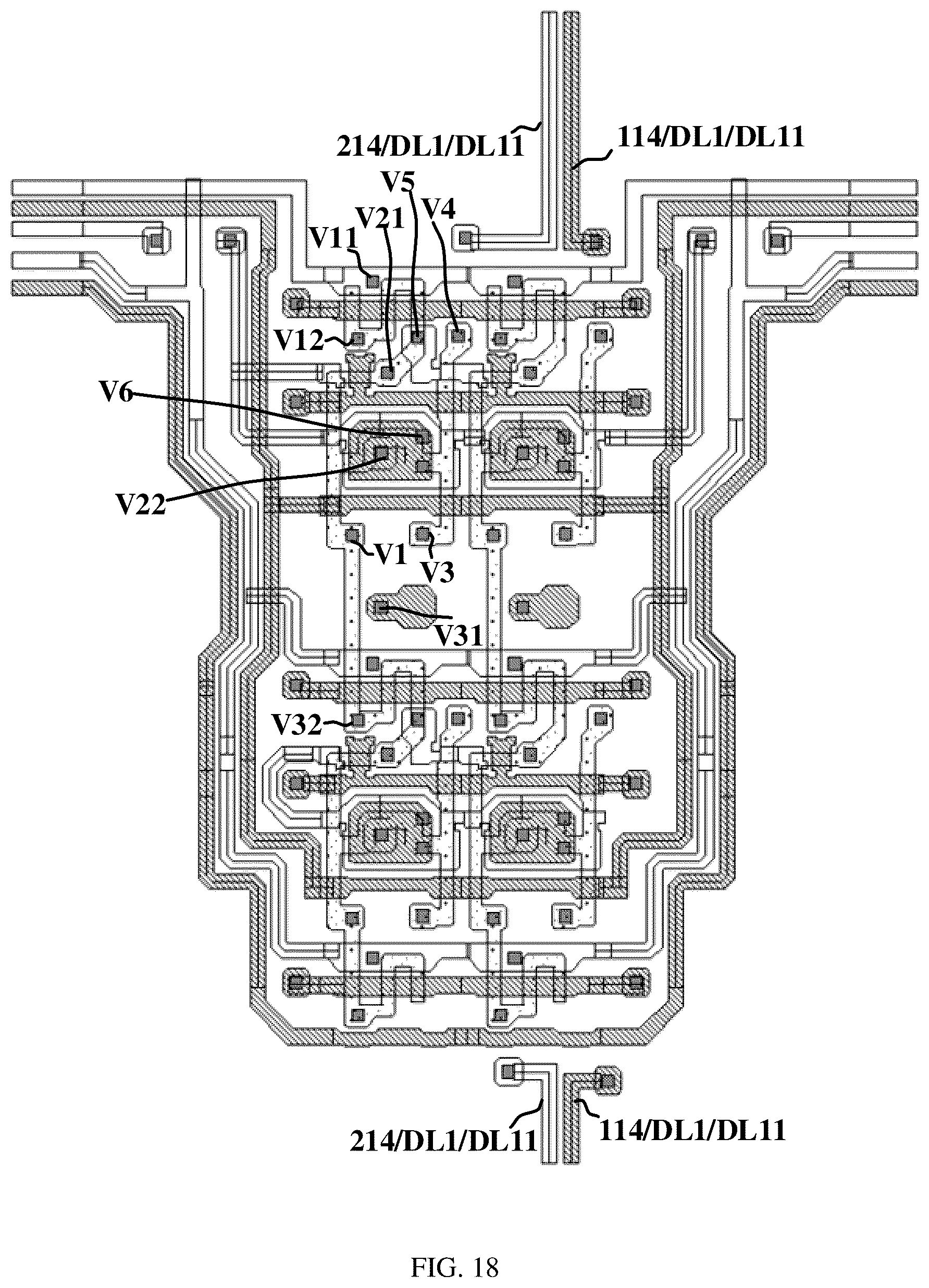 Patent US12615928 Figure 19 – Display panel and display device