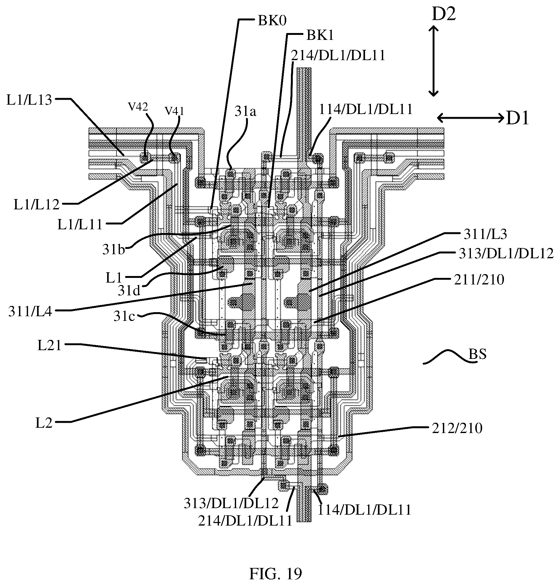 Patent US12615928 Figure 20 – Display panel and display device
