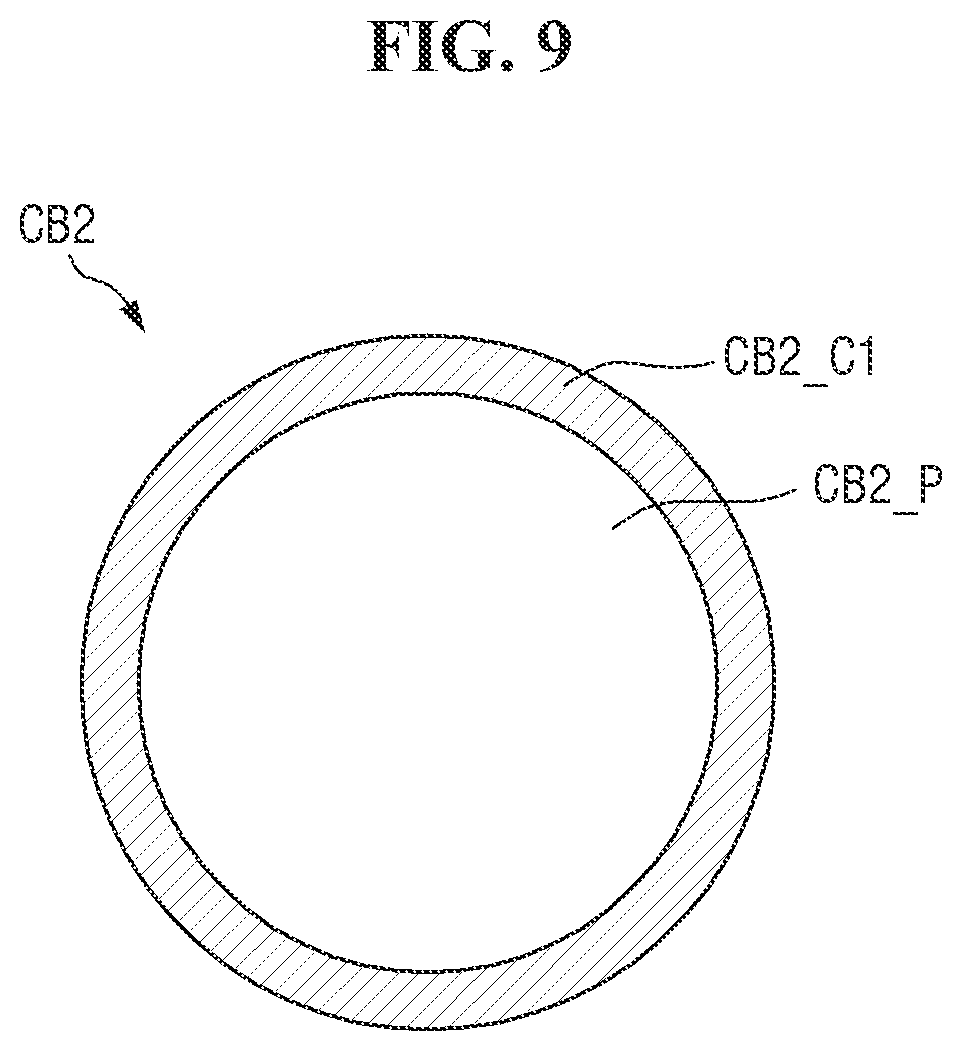 Patent US12615931 Figure 9 – Anisotropic conductive film and display device including same