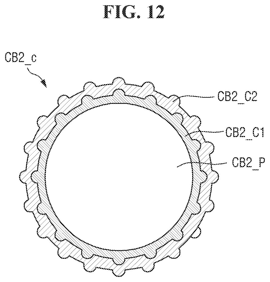 Patent US12615931 Figure 12 – Anisotropic conductive film and display device including same