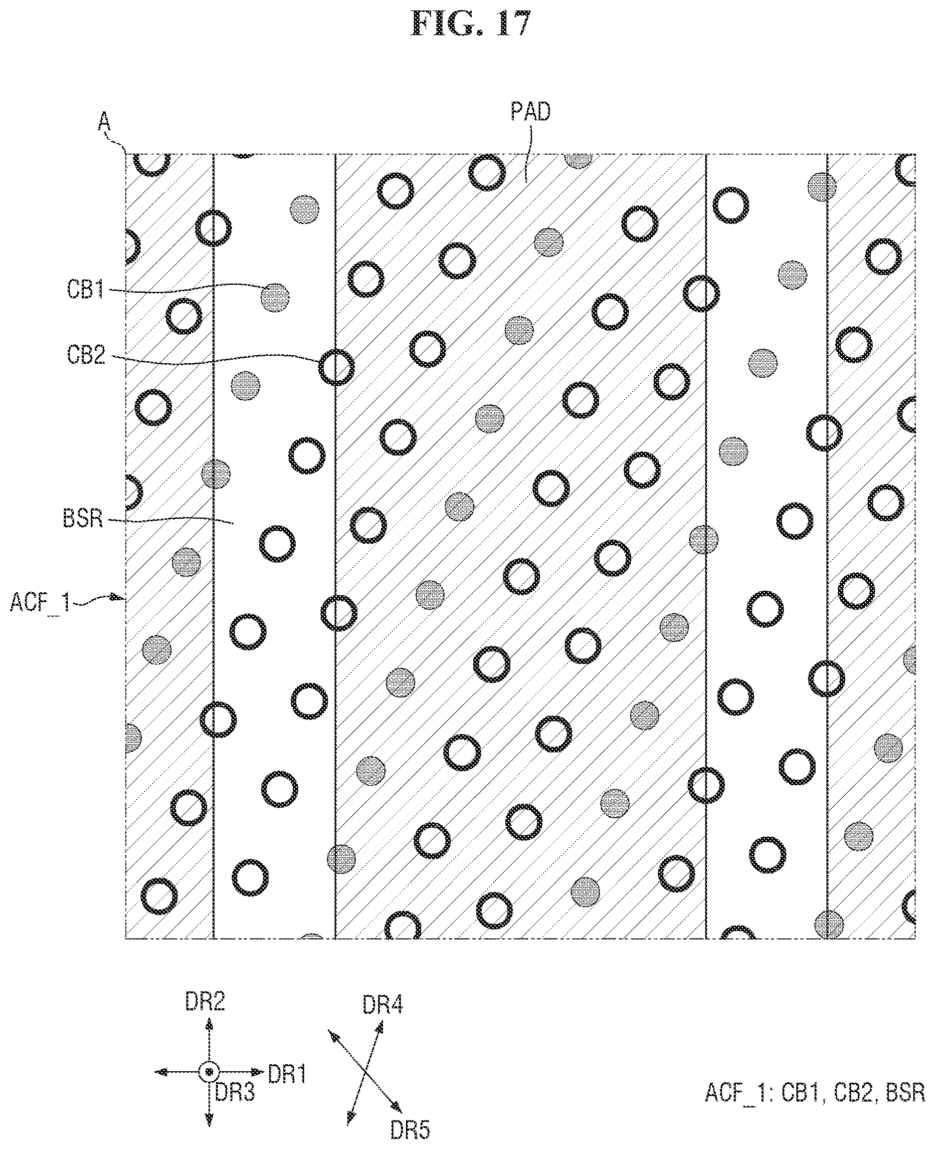 Patent US12615931 Figure 17 – Anisotropic conductive film and display device including same