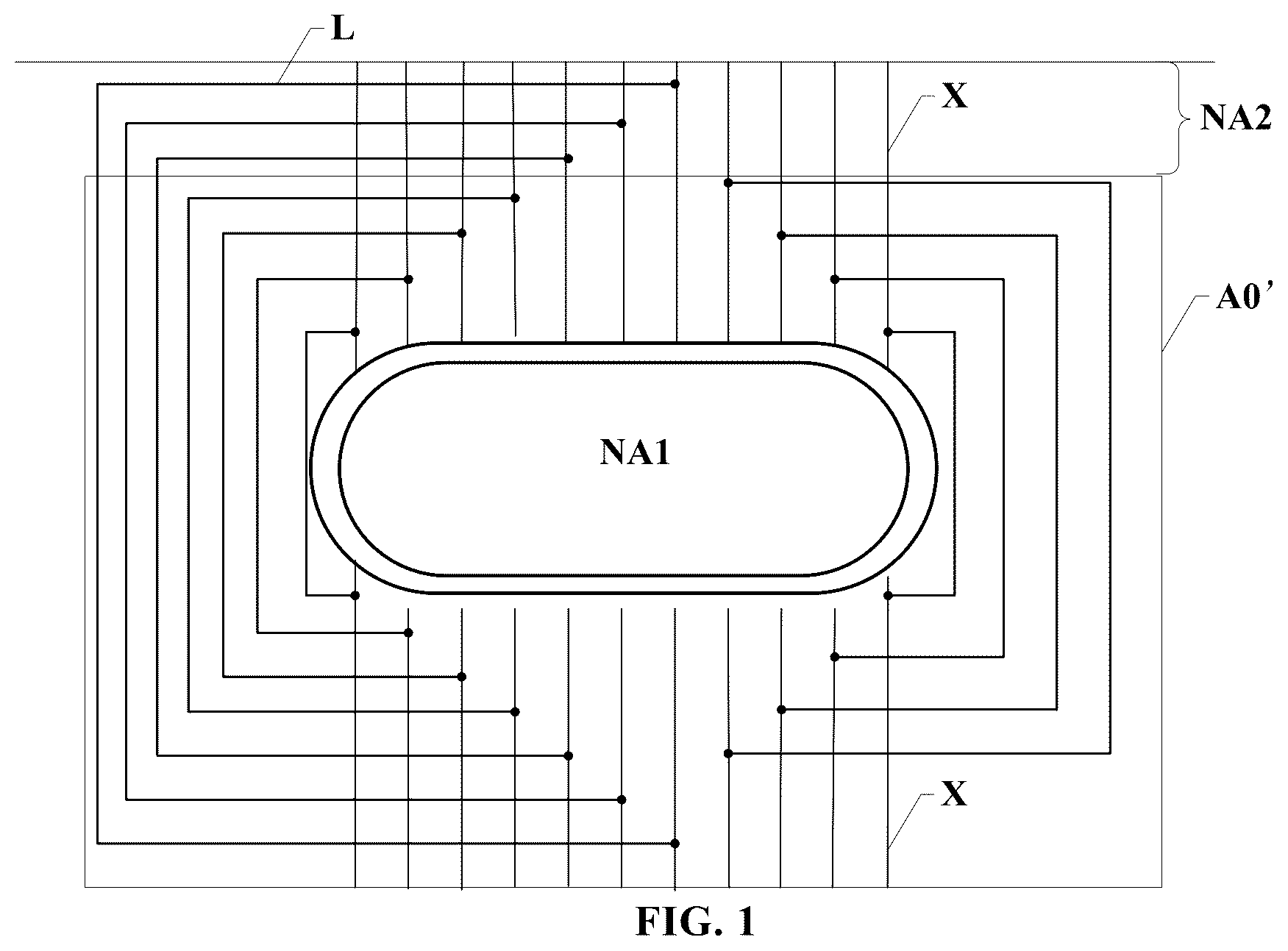 Patent US12615932 Figure 1 – Display panel and display apparatus