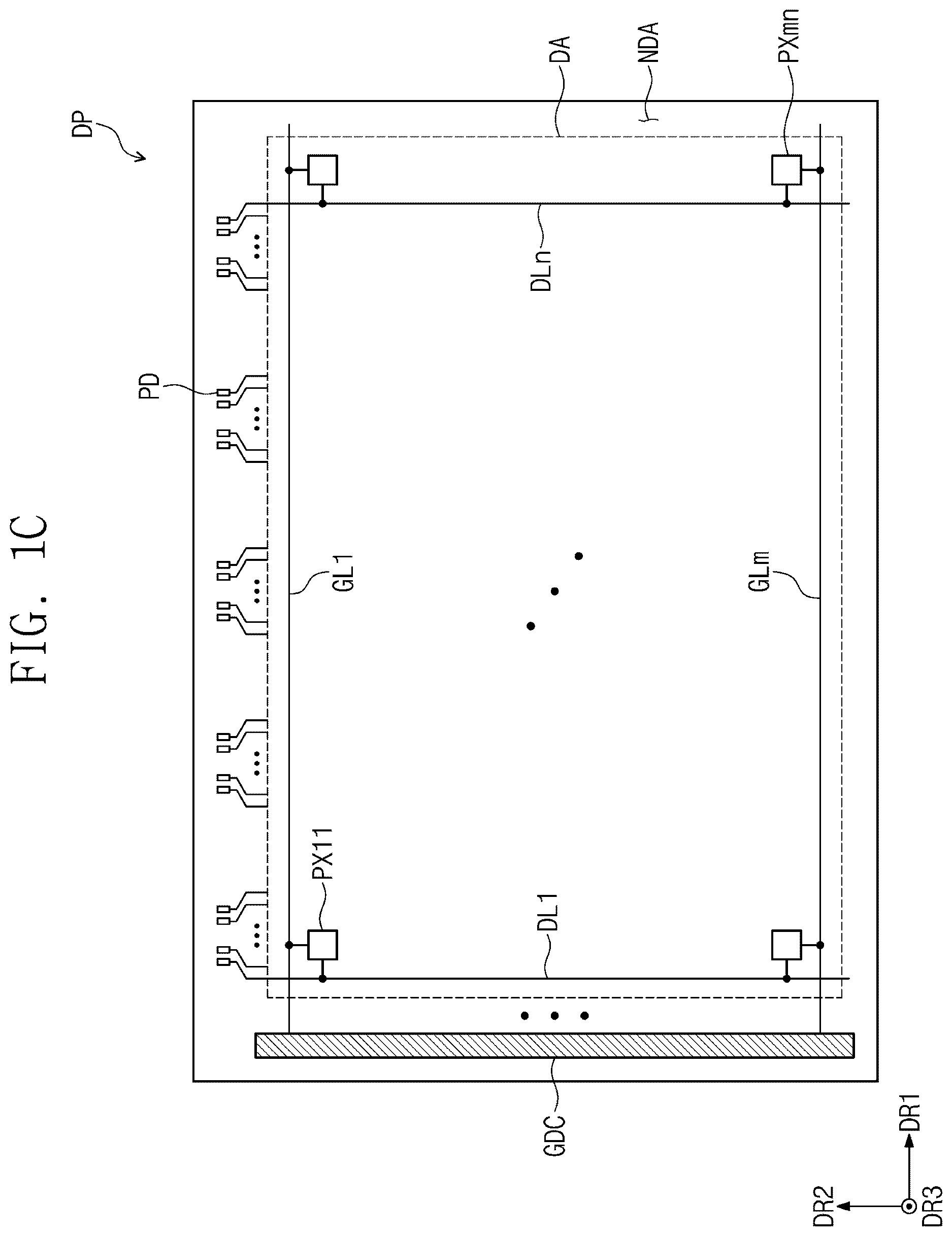 Patent US12615942 Figure 2 – Display panel