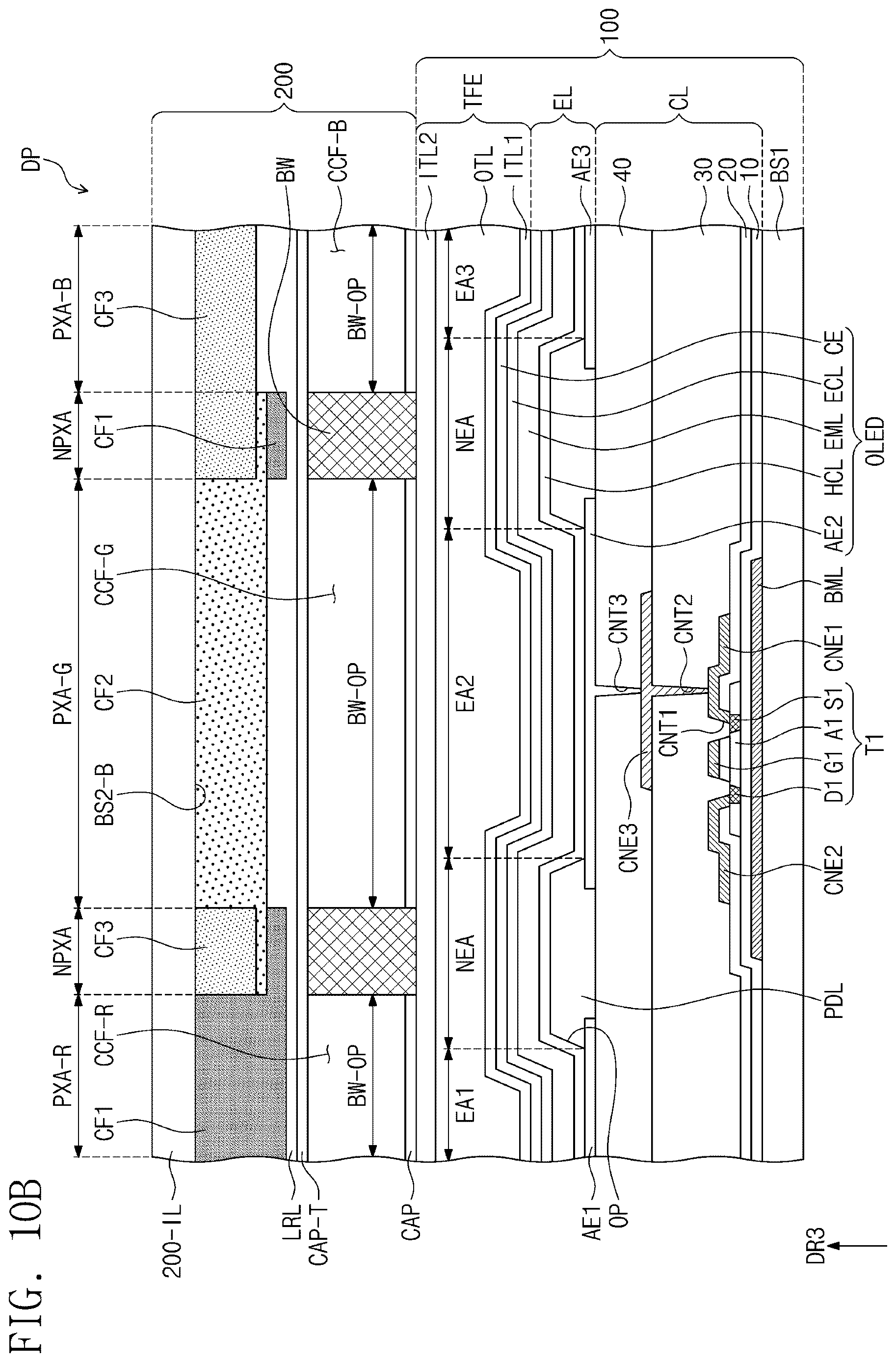 Patent US12615942 Figure 15 – Display panel