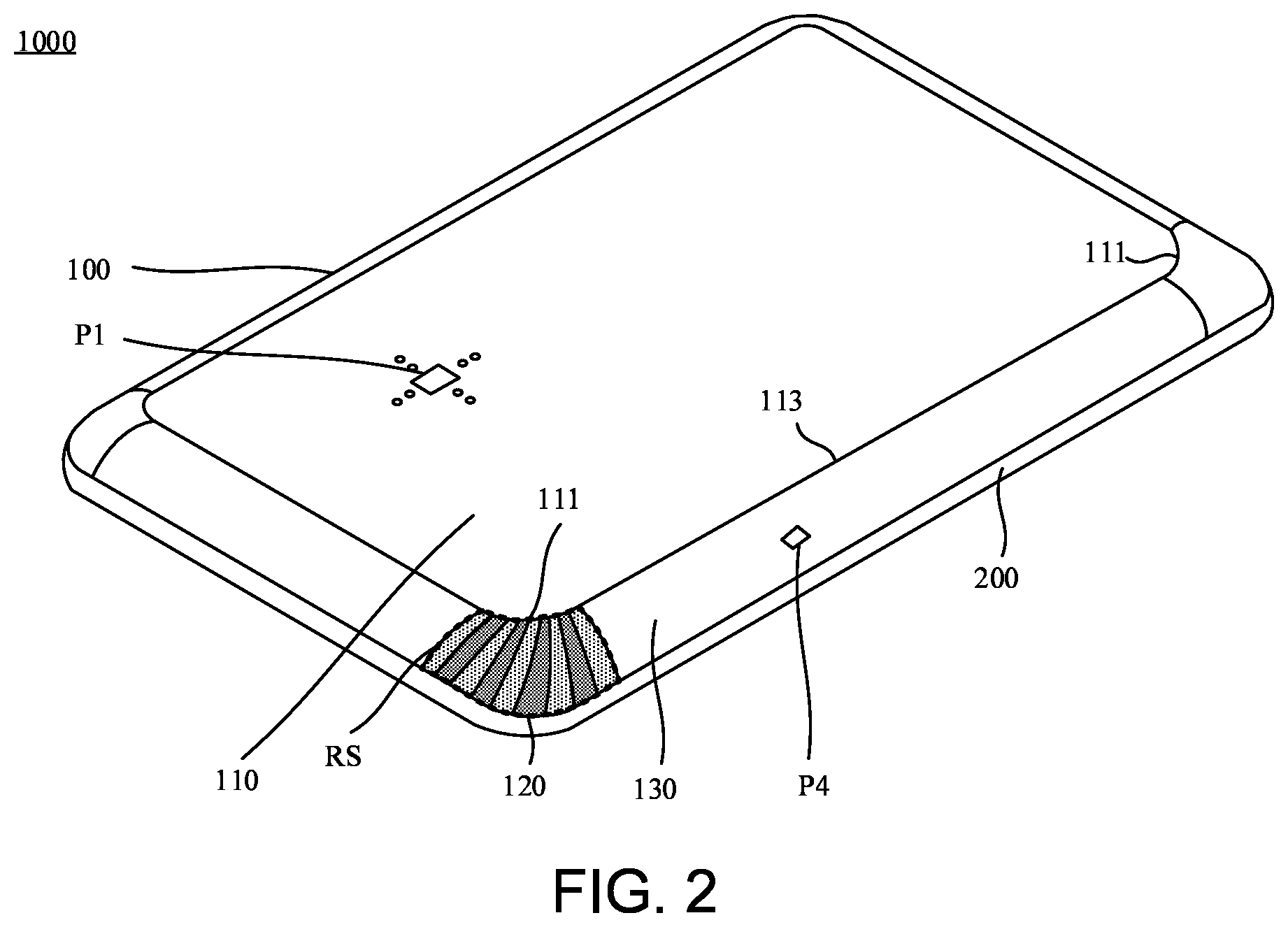 Patent US12615948 Figure 3 – Display panel and display apparatus