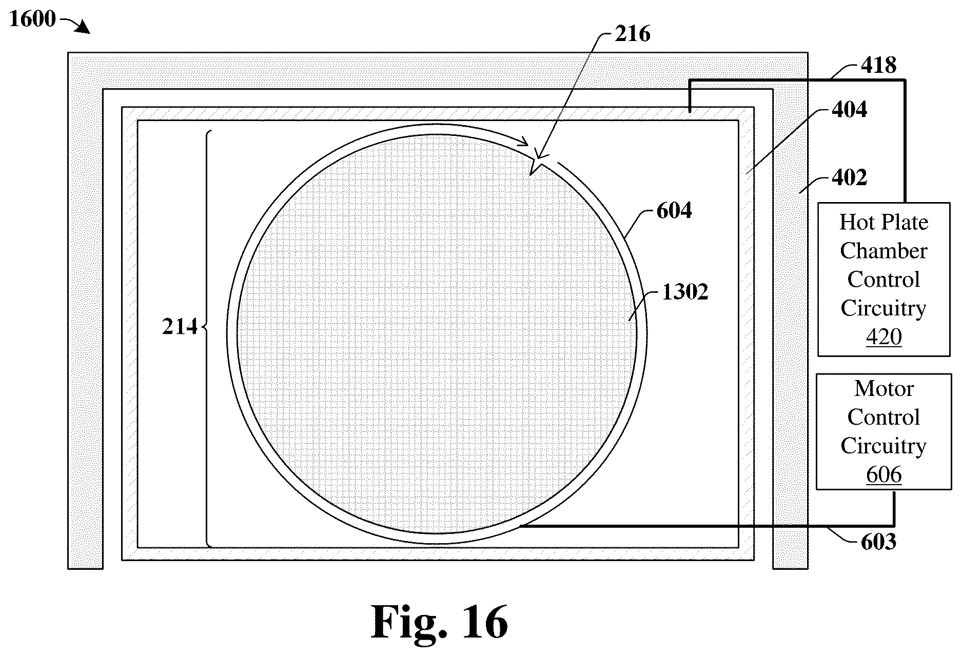 Patent US12615963 Figure 10 – Semiconductor substrate processing tool with hot plate chamber