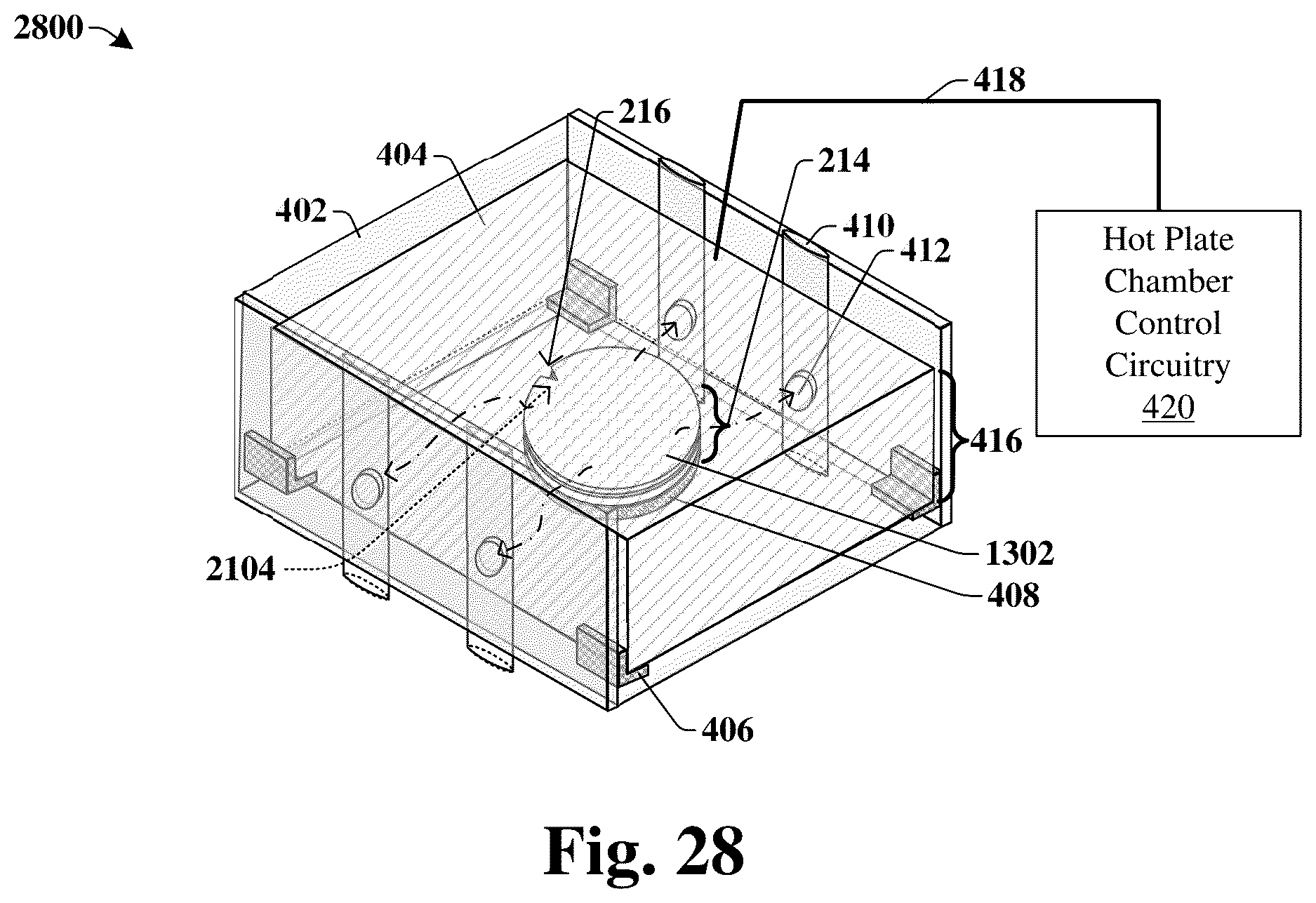 Patent US12615963 Figure 20 – Semiconductor substrate processing tool with hot plate chamber