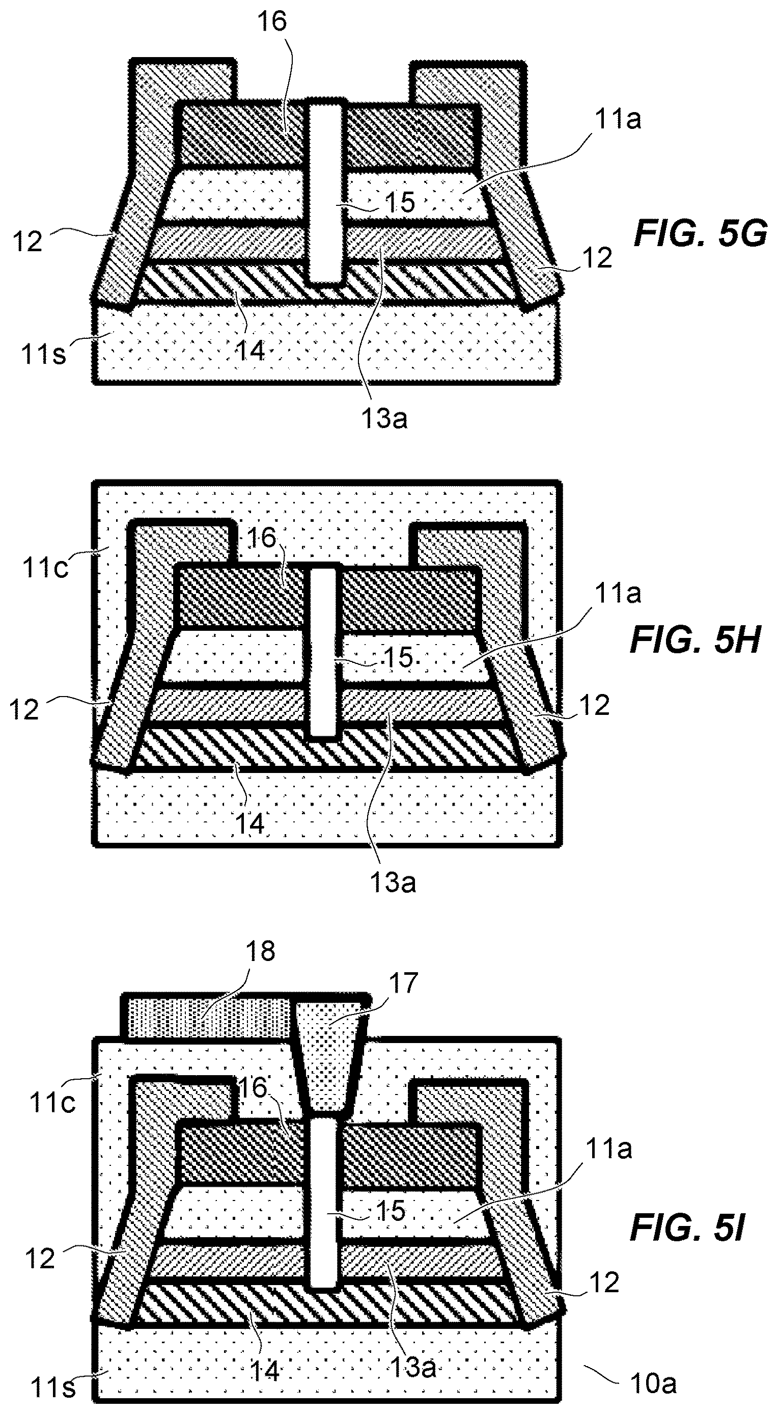 Patent US12615970 Figure 5 – Ultra-thin phase-change memory device with lateral electrode configuration