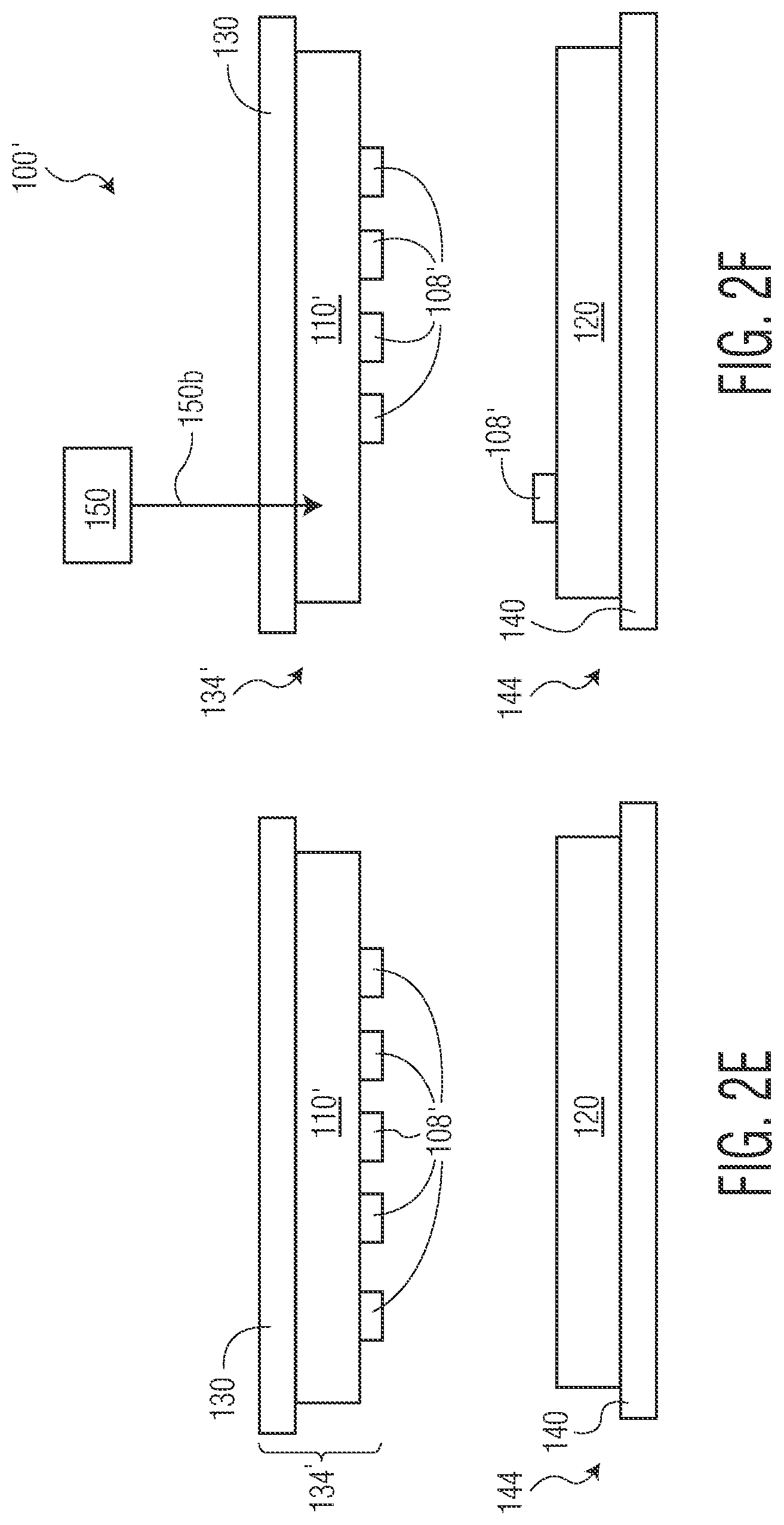 Patent US12615991 Figure 5 – Reusable die catch materials, reusable die release materials, related die transfer systems, and methods of using the same