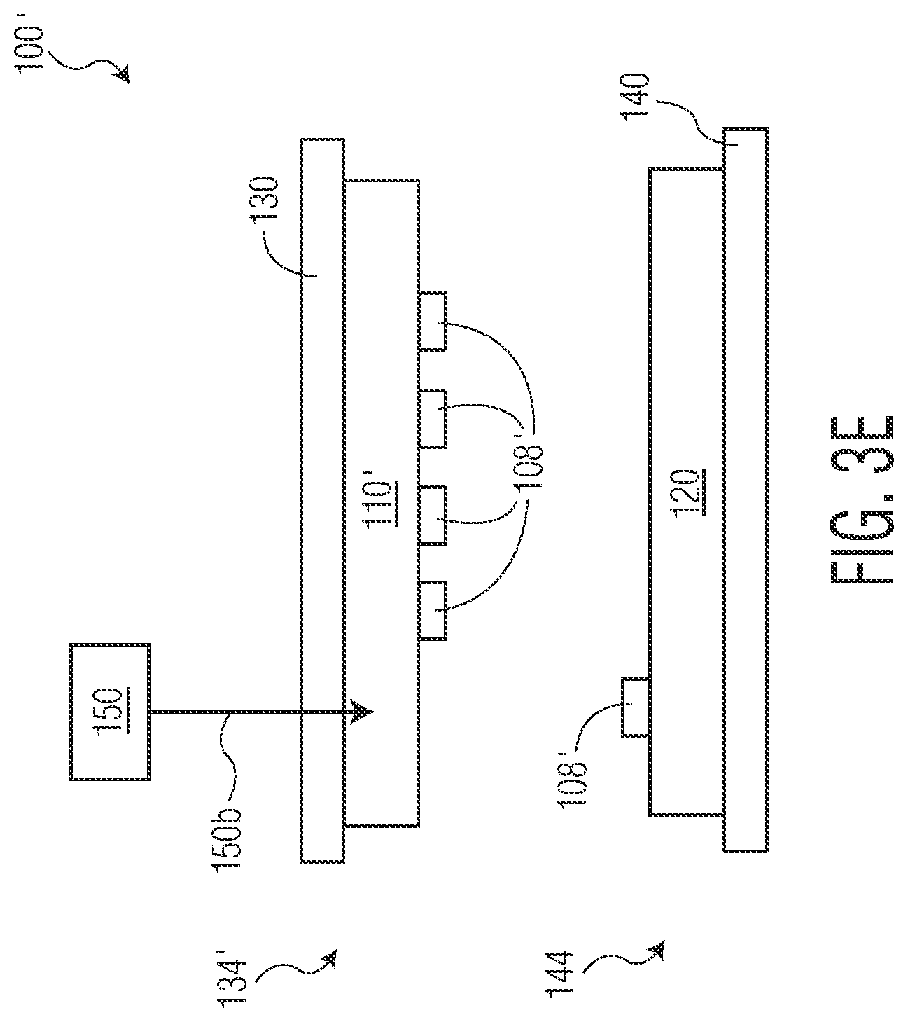 Patent US12615991 Figure 8 – Reusable die catch materials, reusable die release materials, related die transfer systems, and methods of using the same