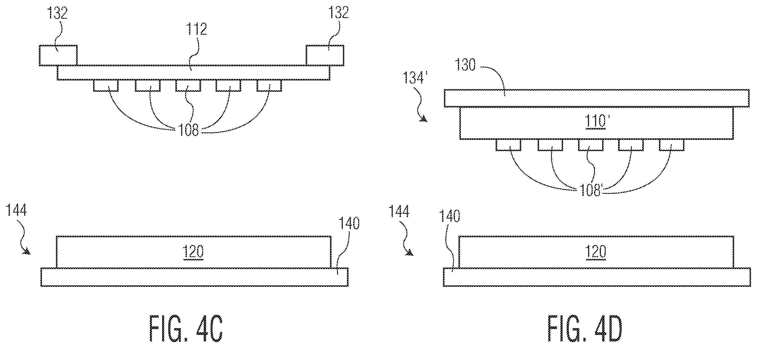 Patent US12615991 Figure 10 – Reusable die catch materials, reusable die release materials, related die transfer systems, and methods of using the same