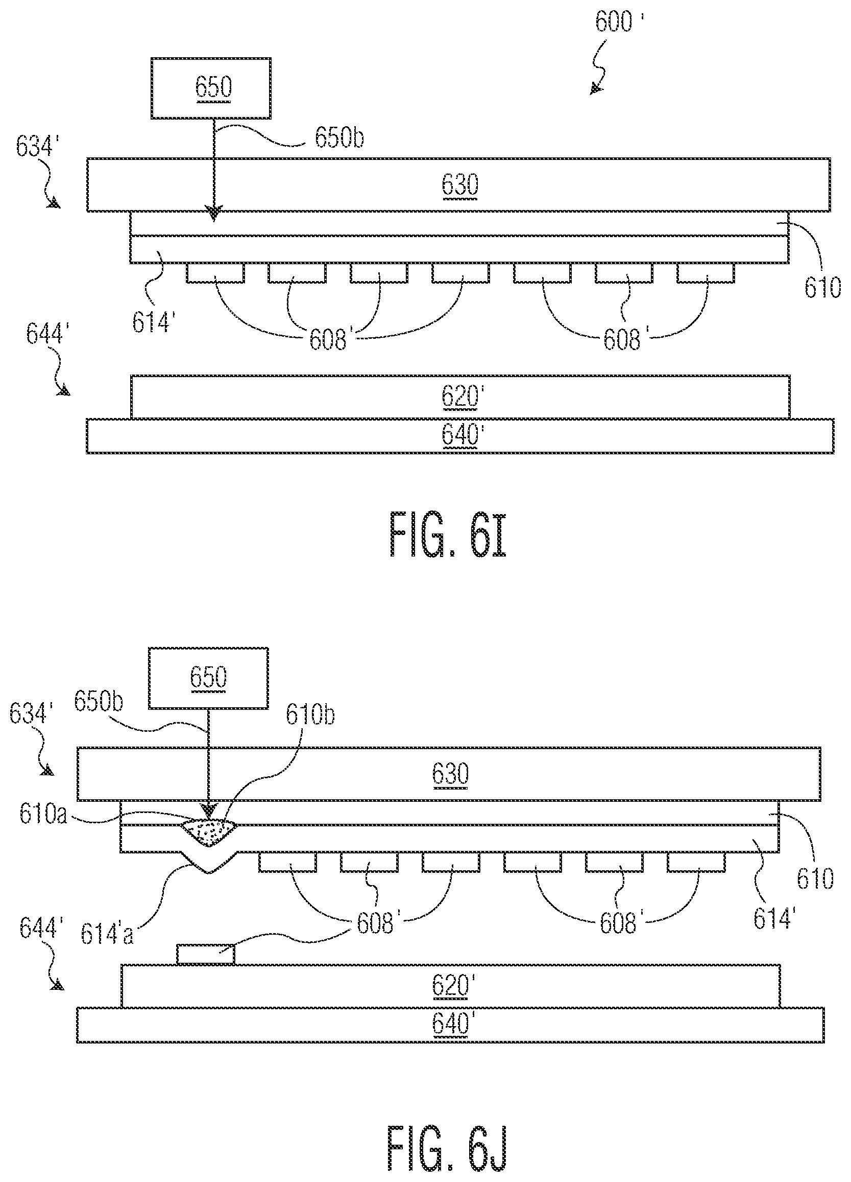 Patent US12615991 Figure 19 – Reusable die catch materials, reusable die release materials, related die transfer systems, and methods of using the same