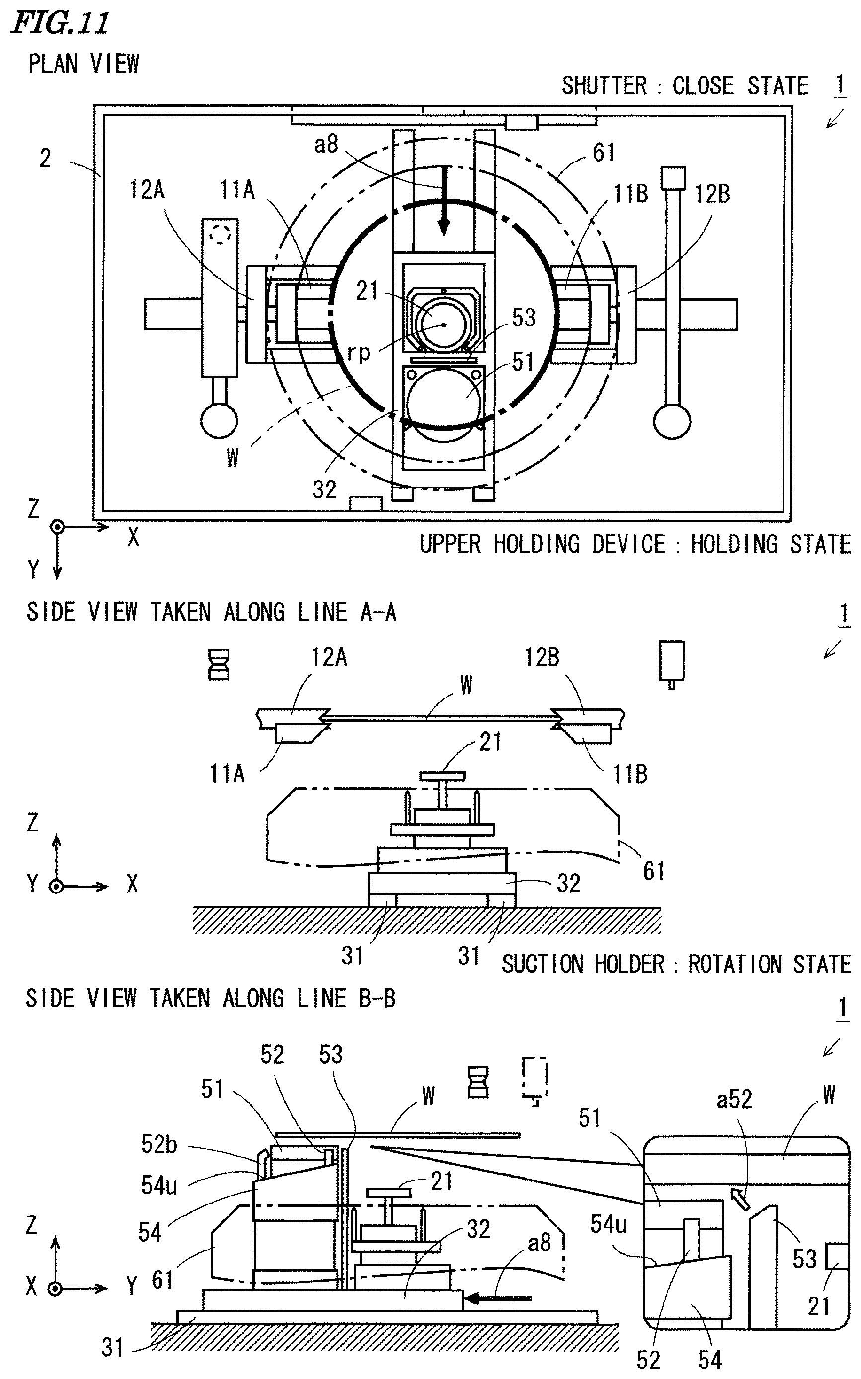 Patent US12616001 Figure 10 – Substrate processing device and substrate processing method