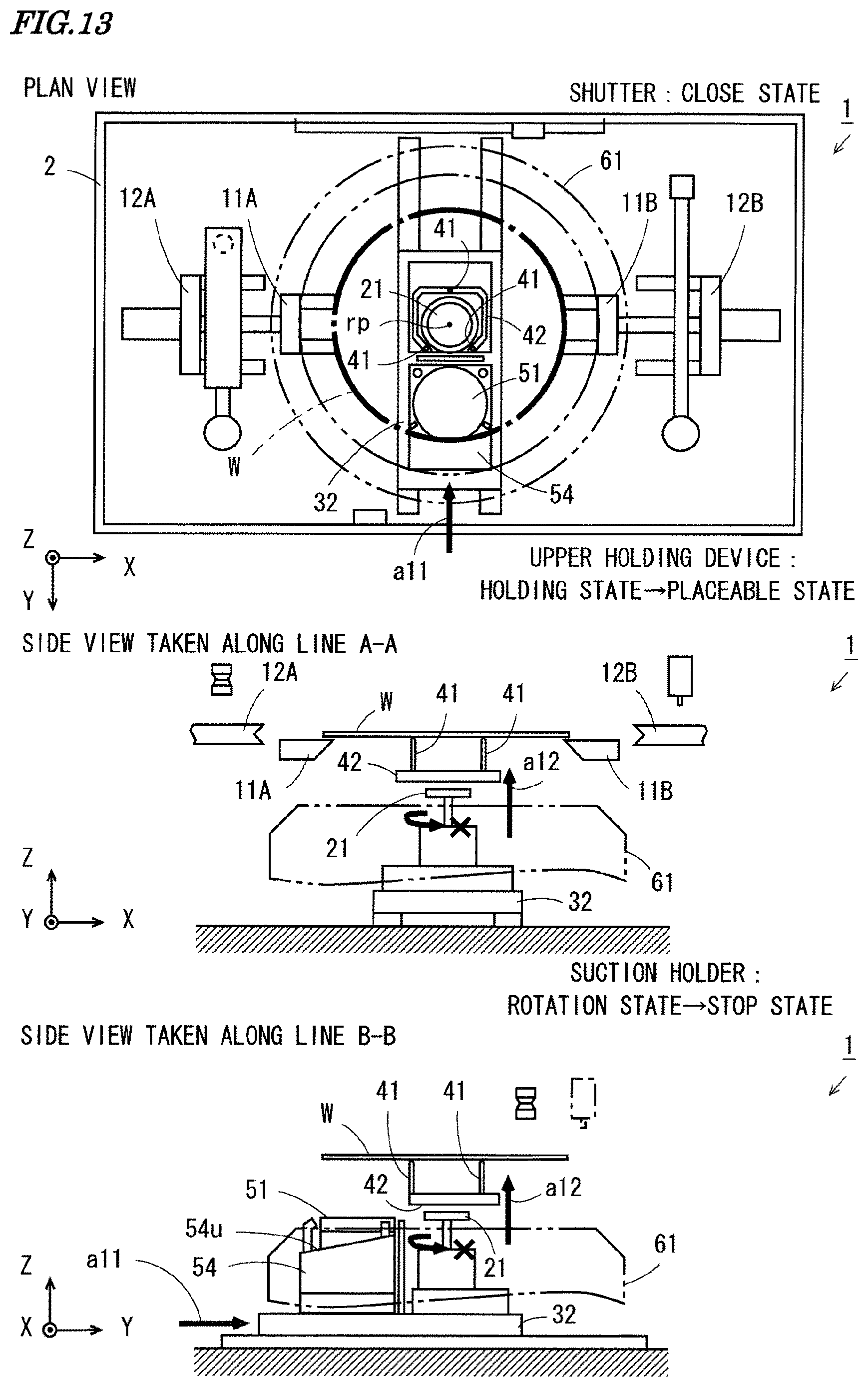 Patent US12616001 Figure 12 – Substrate processing device and substrate processing method