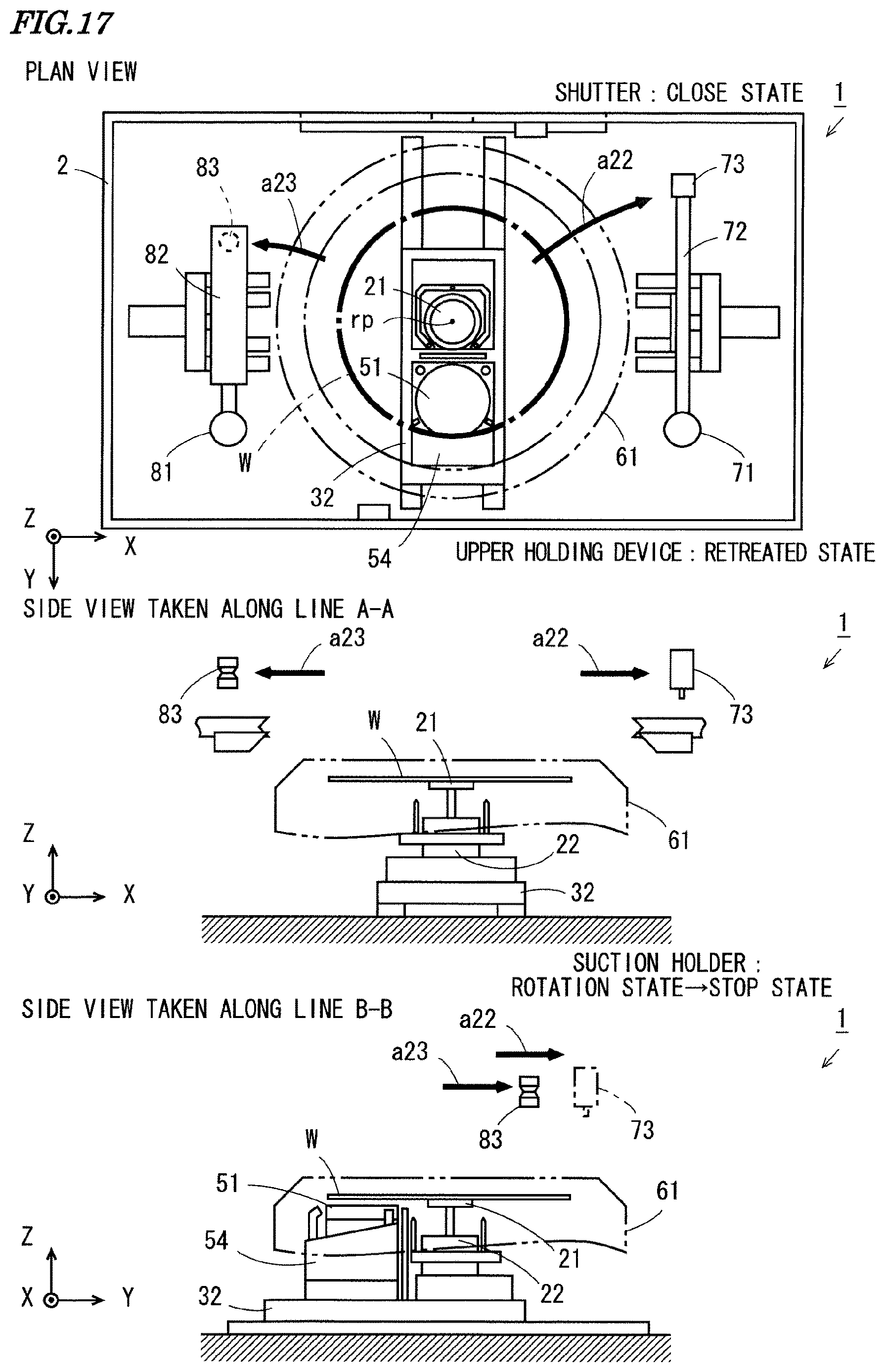 Patent US12616001 Figure 16 – Substrate processing device and substrate processing method