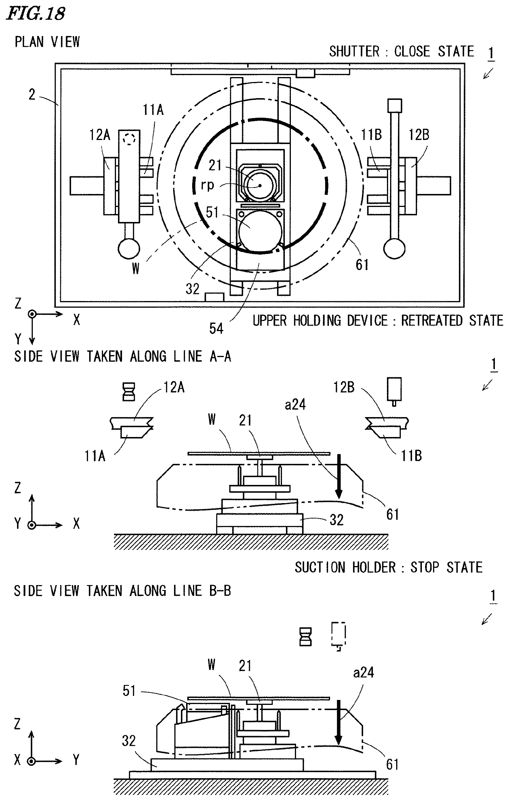 Patent US12616001 Figure 17 – Substrate processing device and substrate processing method