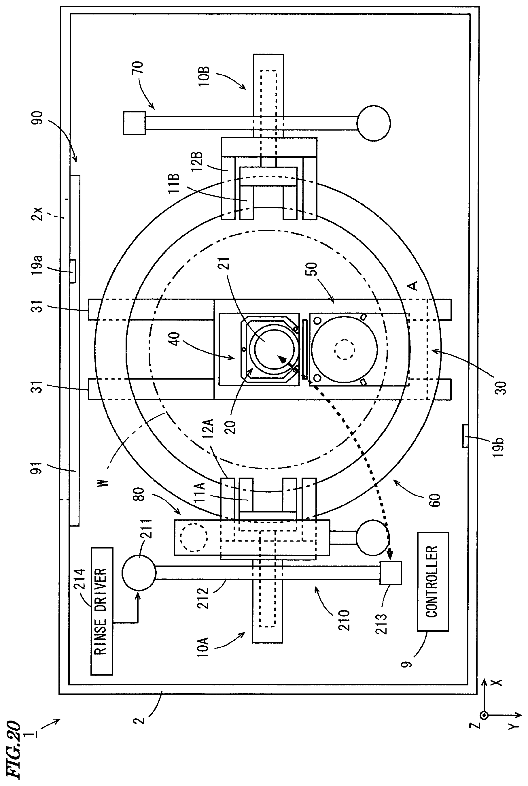 Patent US12616001 Figure 19 – Substrate processing device and substrate processing method