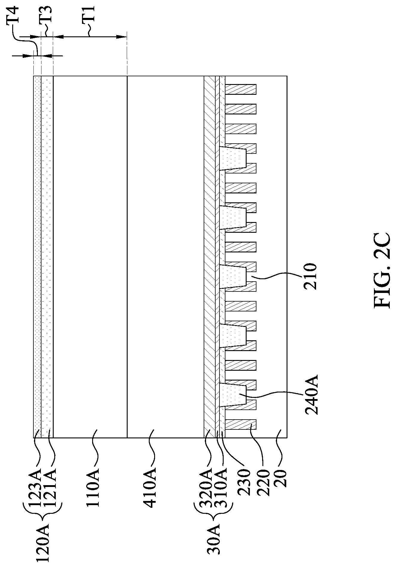 Patent US12616004 Figure 4 – Hardmask structure and method of forming semiconductor structure