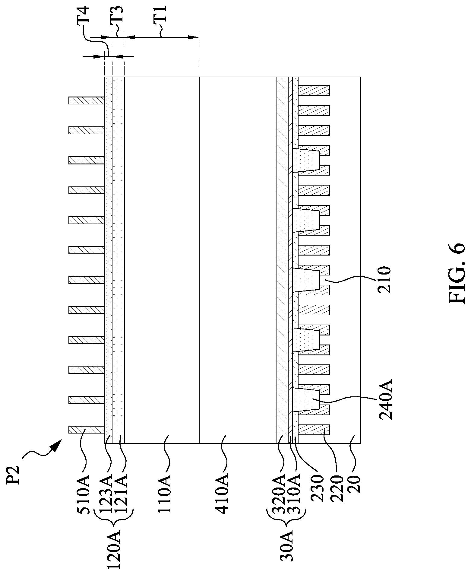 Patent US12616004 Figure 11 – Hardmask structure and method of forming semiconductor structure
