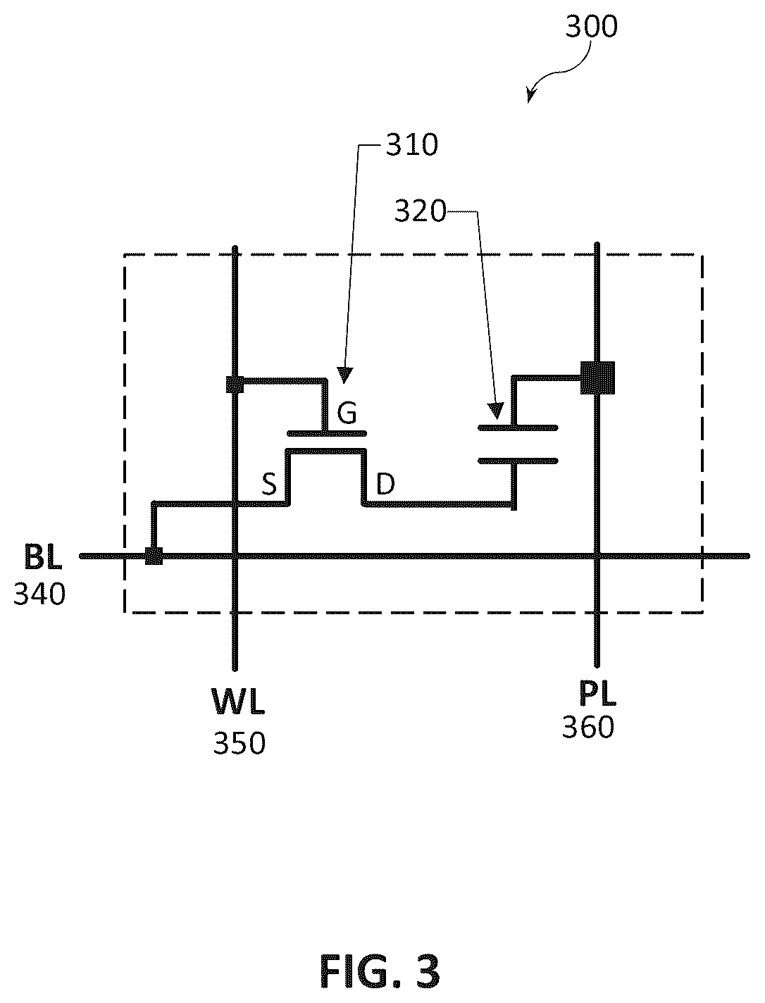 Patent US12616012 Figure 3 – Stacked random access memory devices with multilayer continuous vias