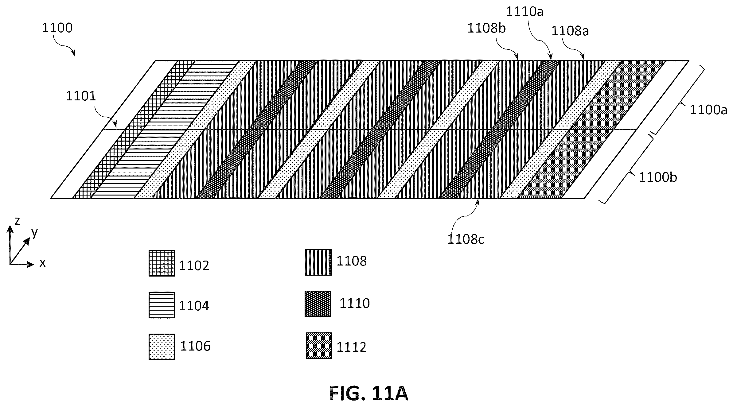 Patent US12616012 Figure 11 – Stacked random access memory devices with multilayer continuous vias