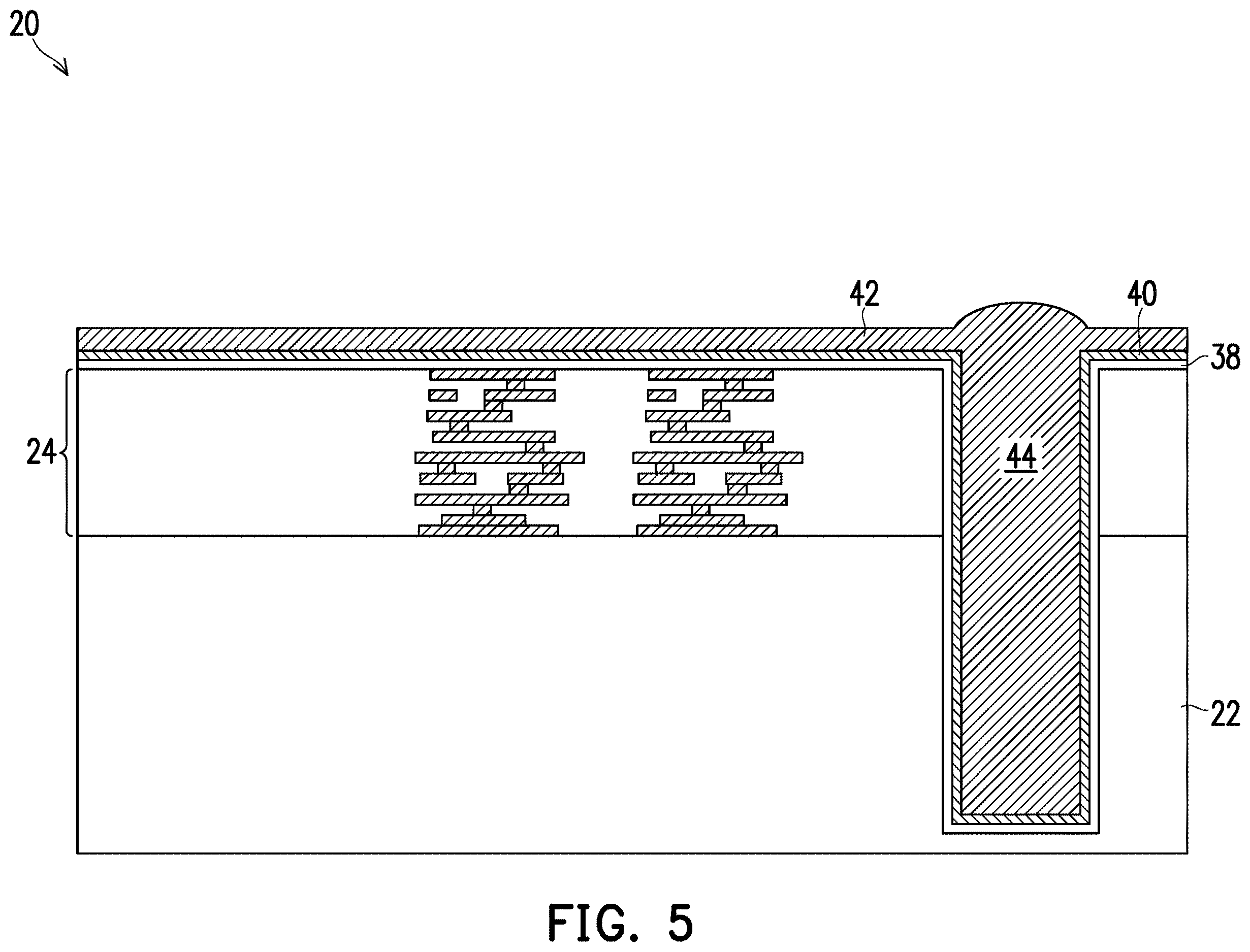 Patent US12616017 Figure 5 – Semiconductor device and method
