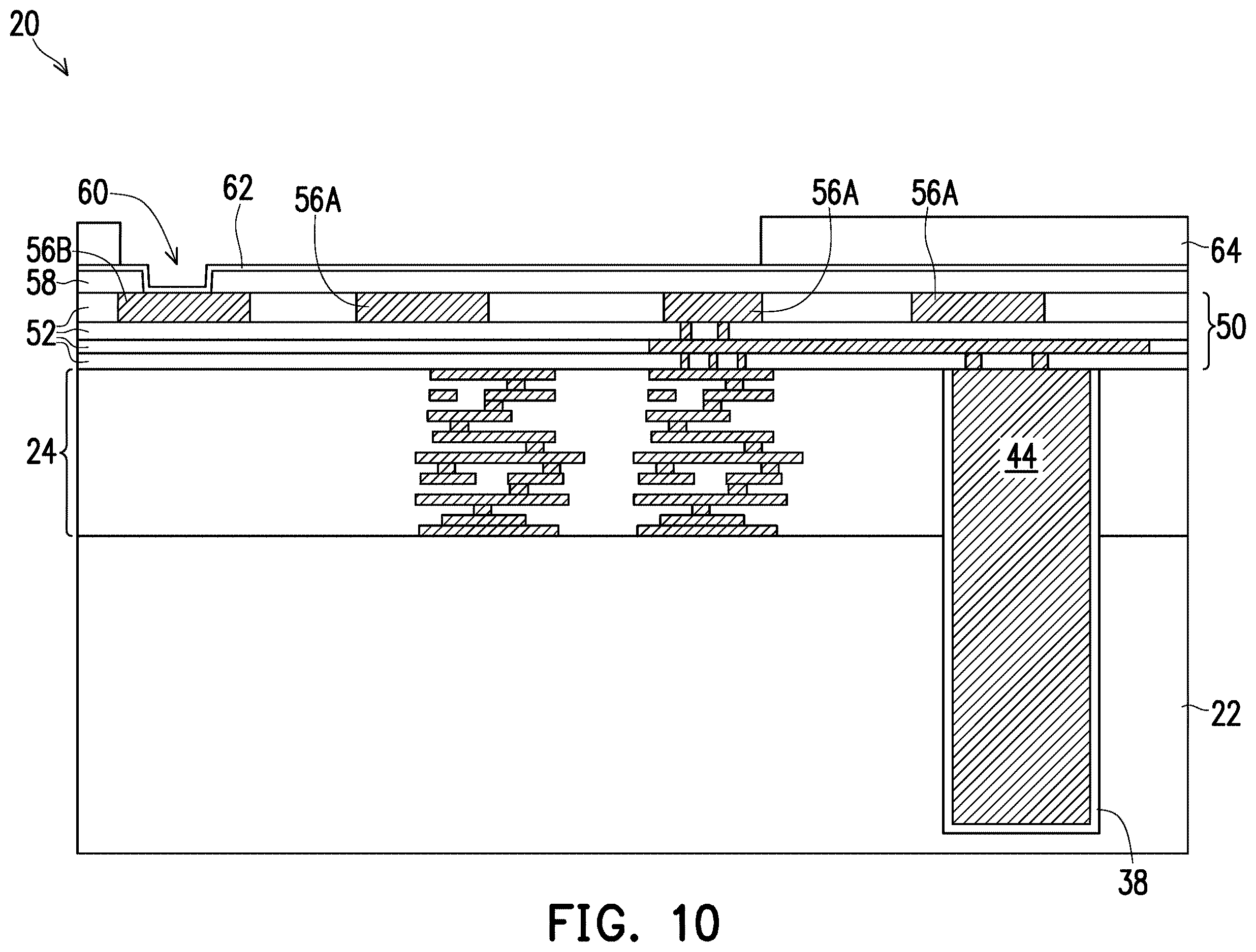 Patent US12616017 Figure 10 – Semiconductor device and method