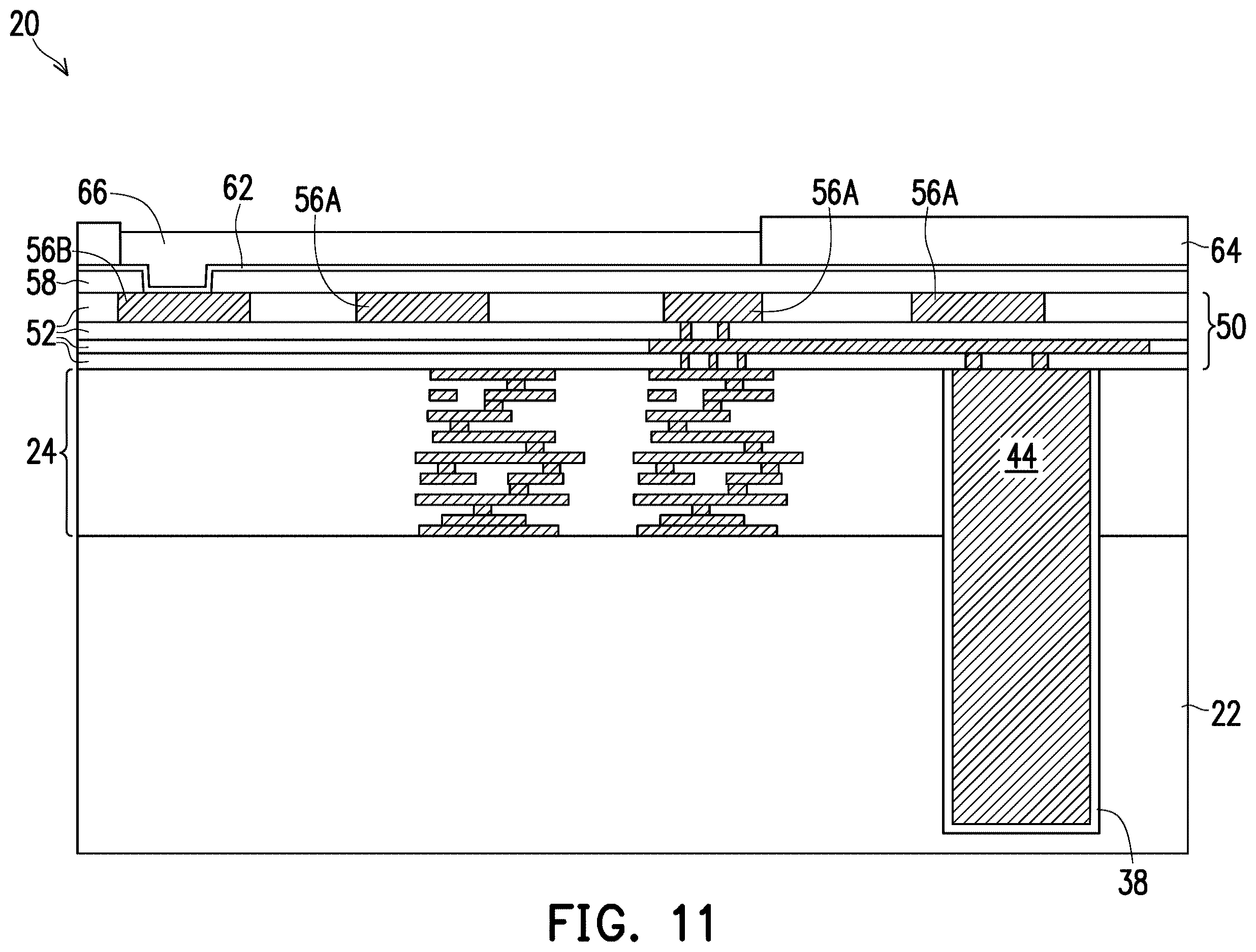 Patent US12616017 Figure 11 – Semiconductor device and method