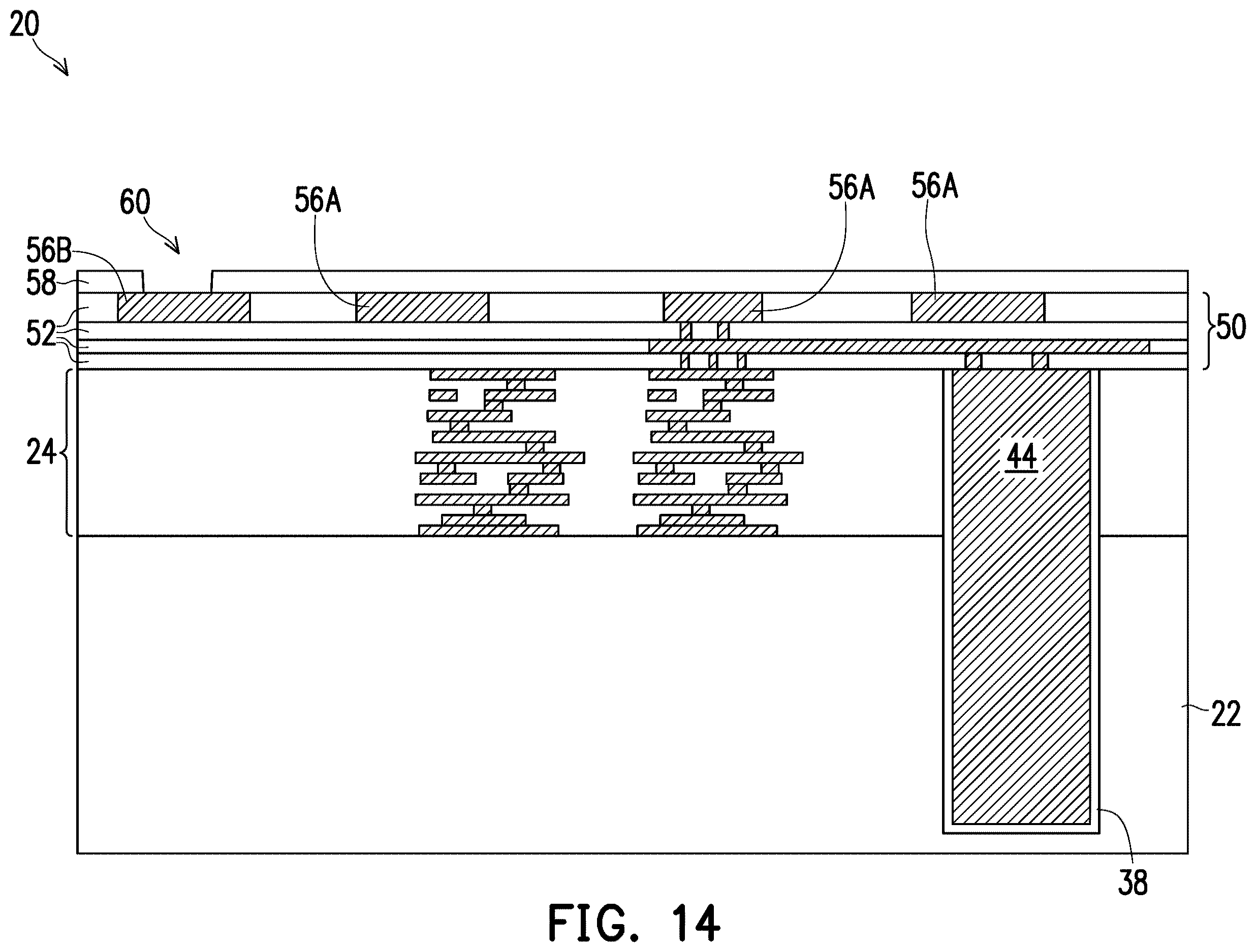 Patent US12616017 Figure 14 – Semiconductor device and method