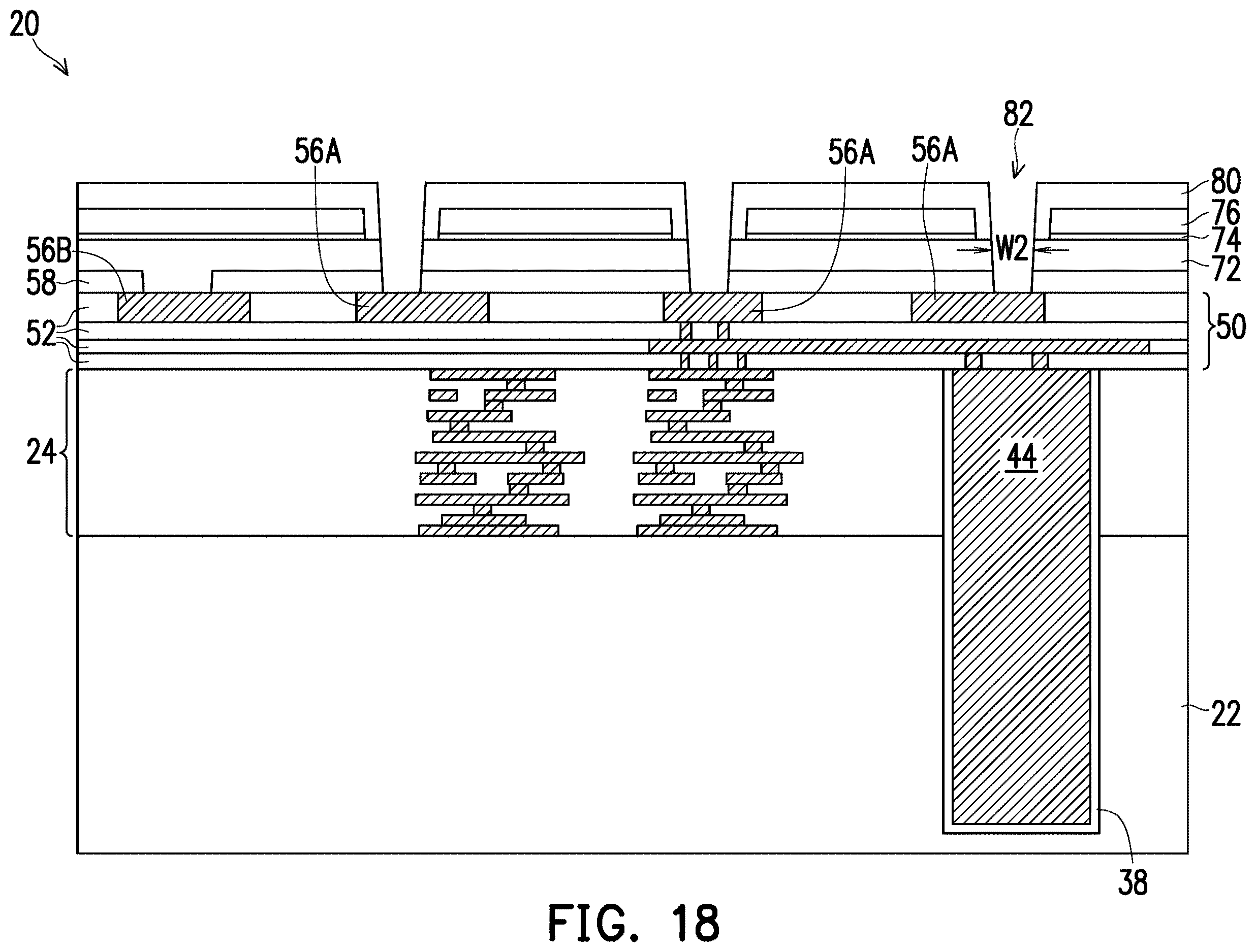 Patent US12616017 Figure 18 – Semiconductor device and method