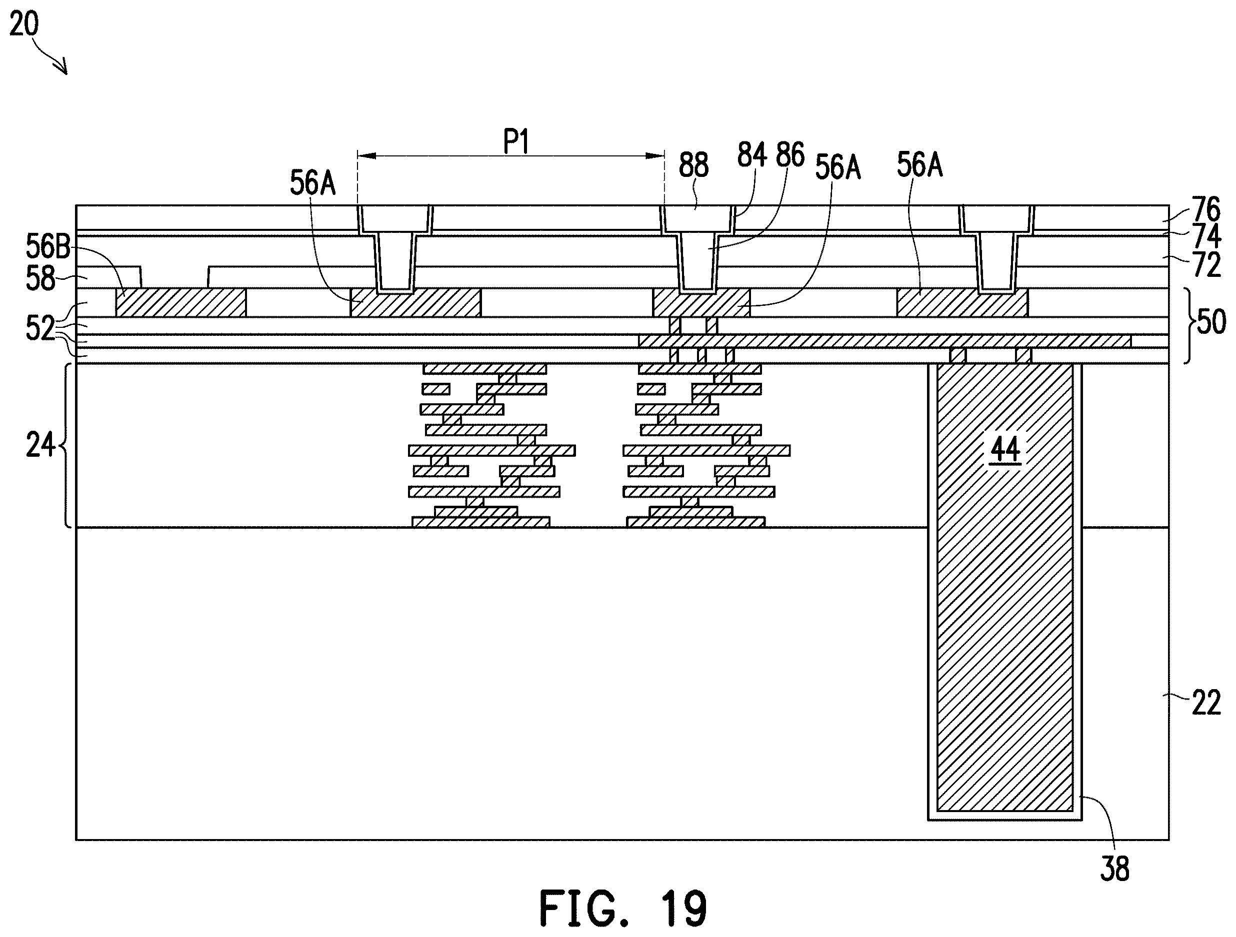 Patent US12616017 Figure 19 – Semiconductor device and method