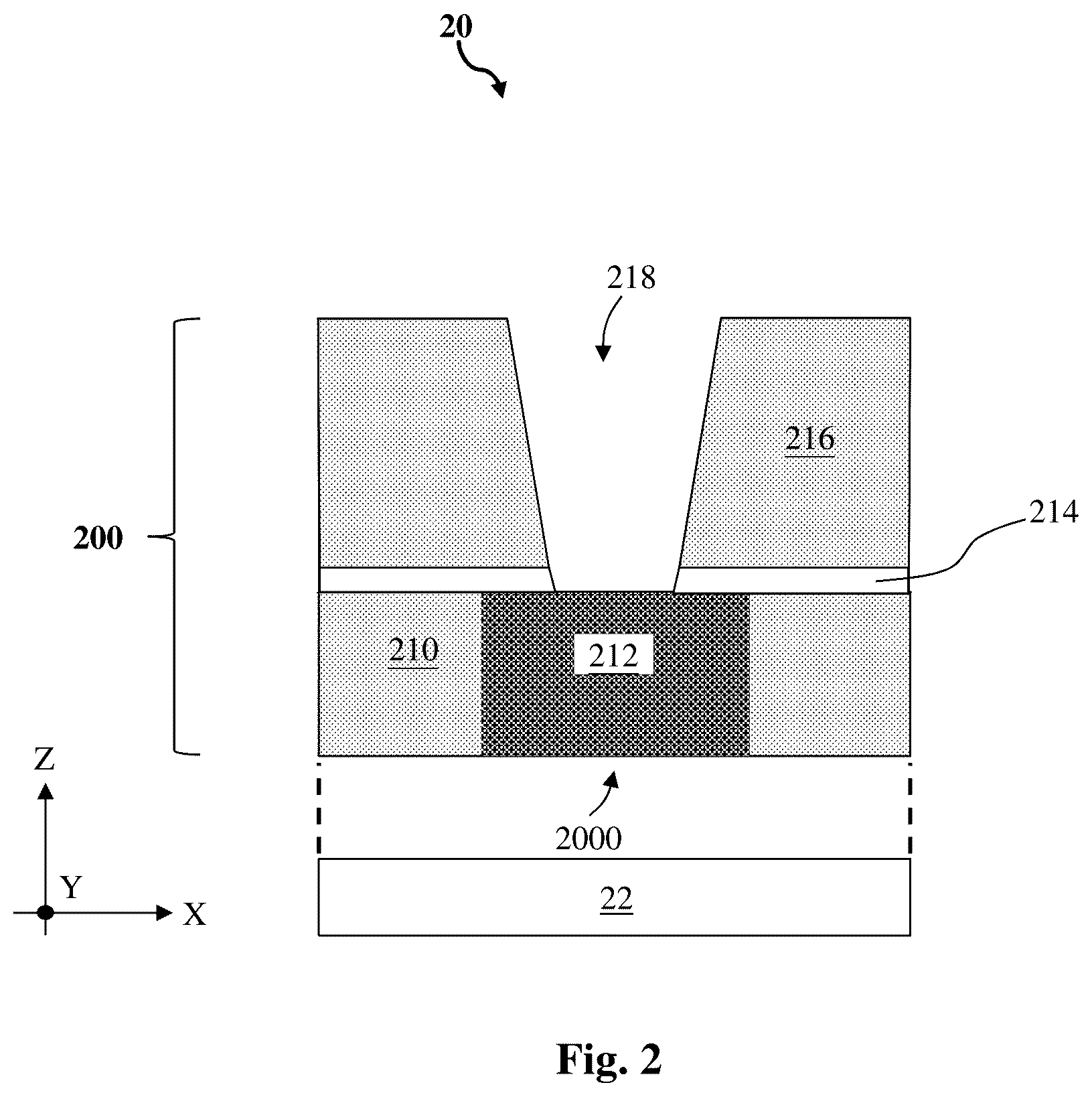 Patent US12616018 Figure 2 – Graphene barrier layer of interconnect structure