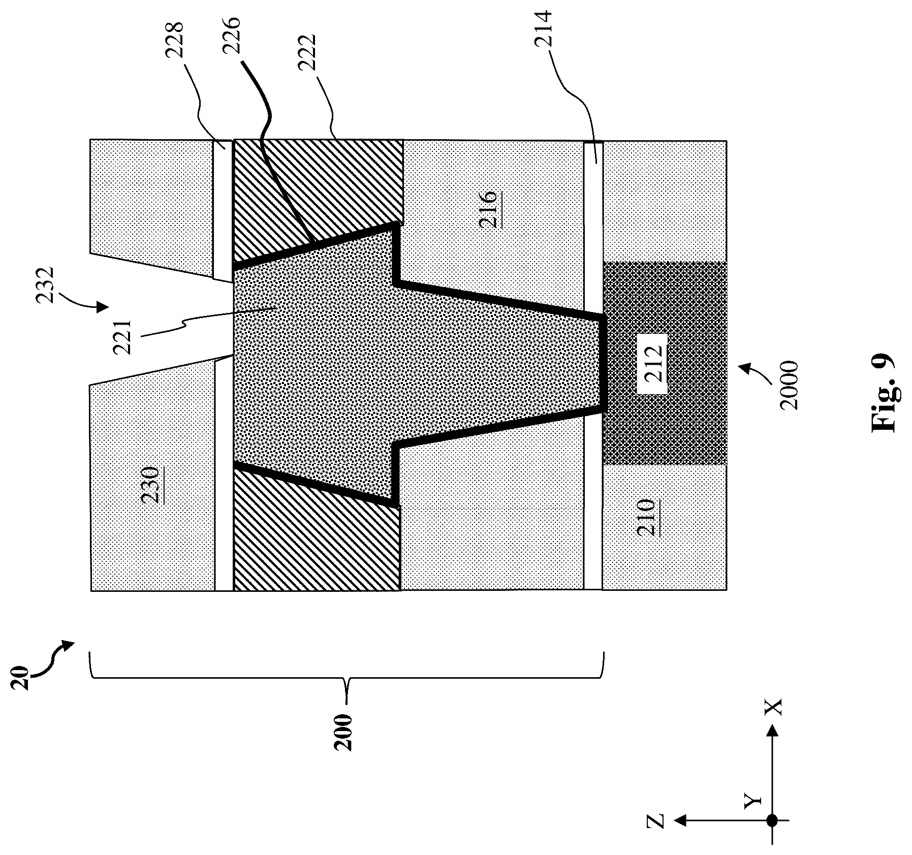 Patent US12616018 Figure 9 – Graphene barrier layer of interconnect structure