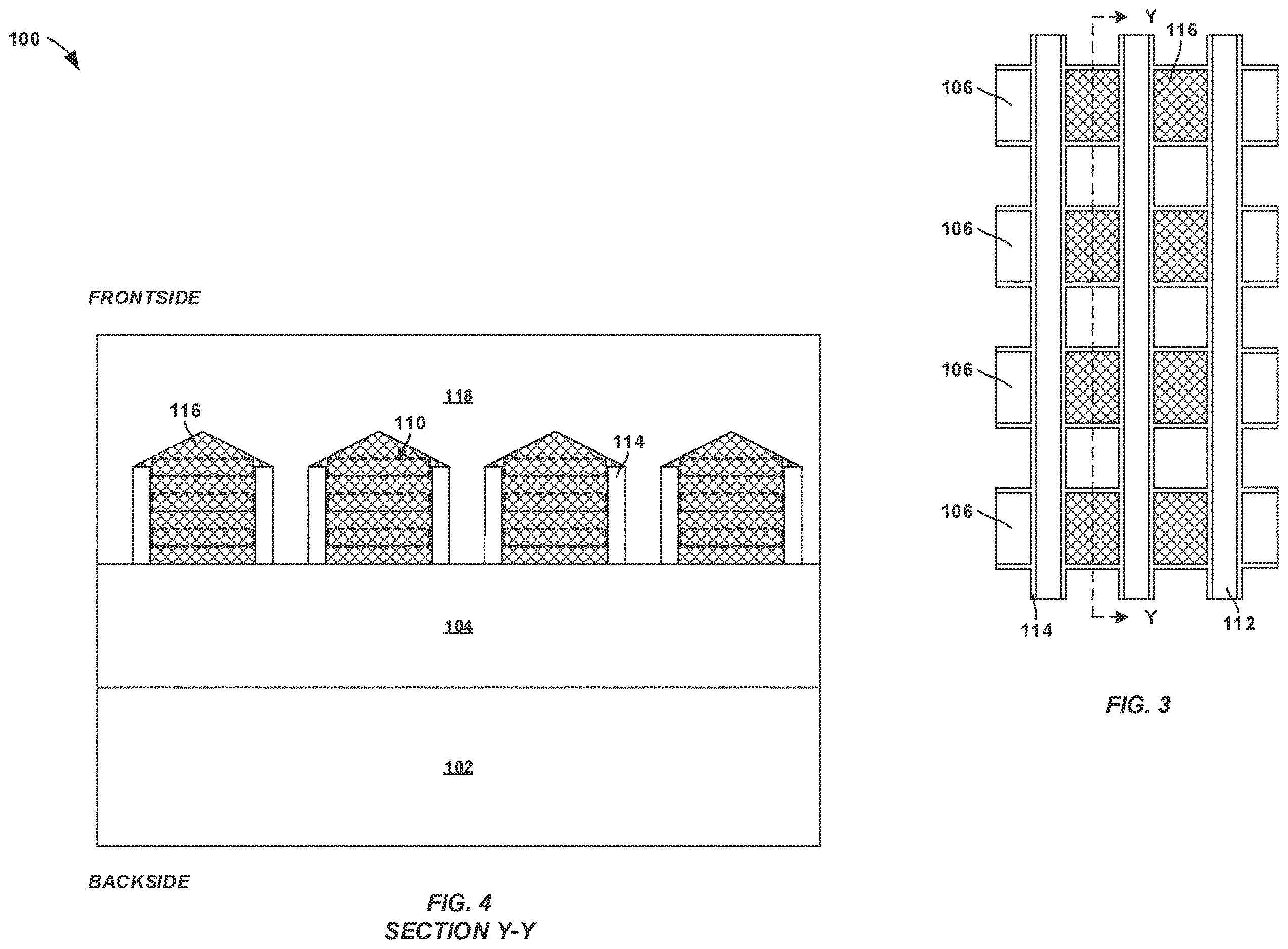 Patent US12616019 Figure 2 – Via connection to backside power delivery network