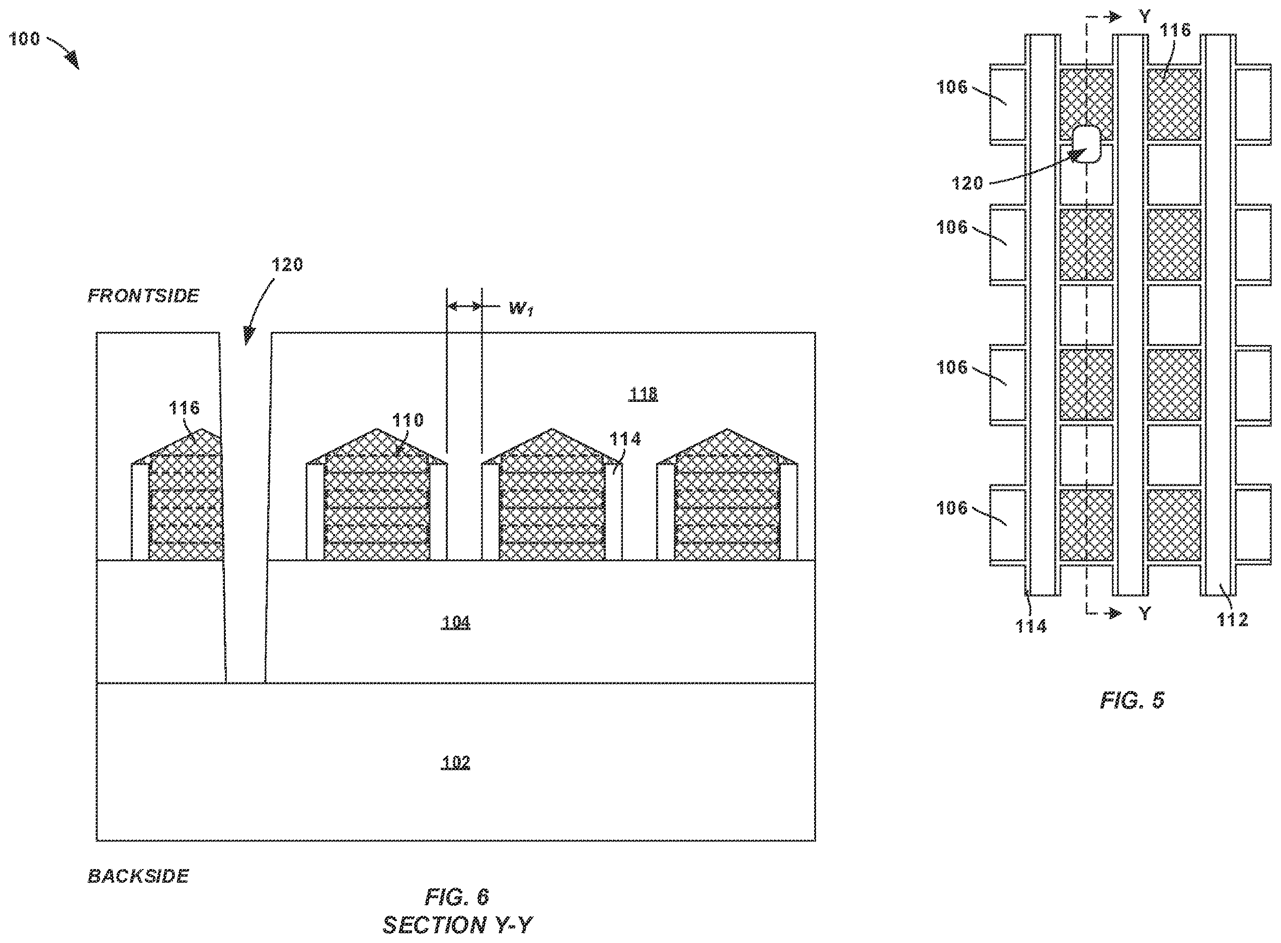 Patent US12616019 Figure 3 – Via connection to backside power delivery network