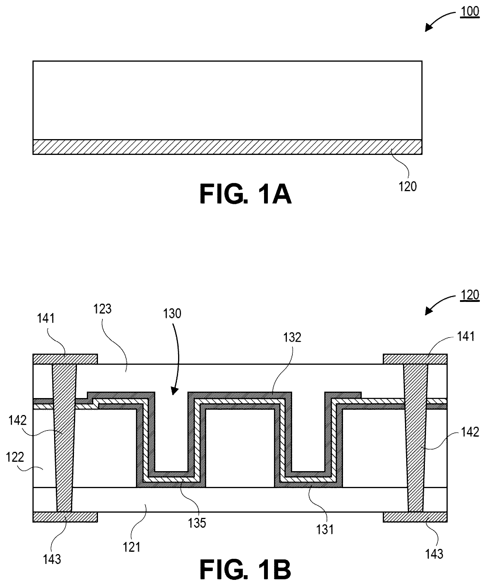 Patent US12616021 Figure 1 – Metal insulator metal (MIM) capacitor architectures