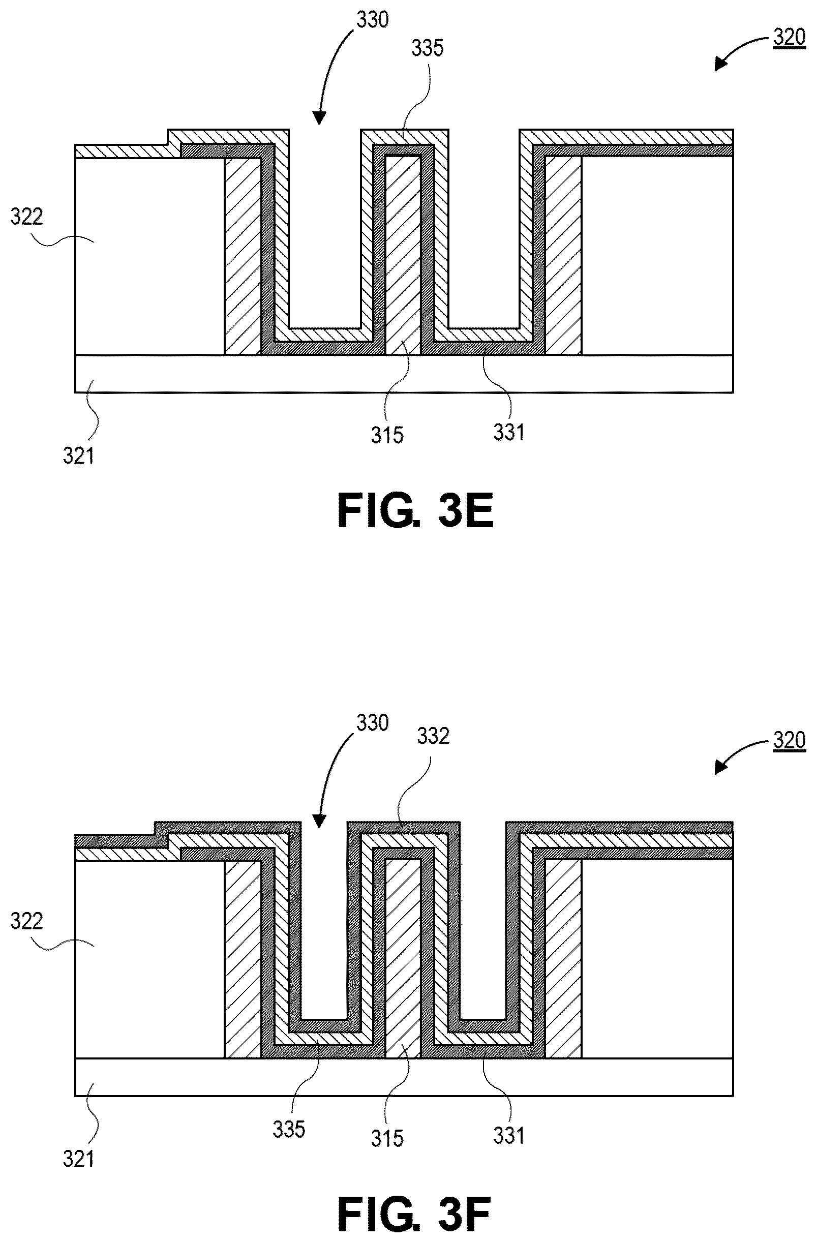 Patent US12616021 Figure 5 – Metal insulator metal (MIM) capacitor architectures