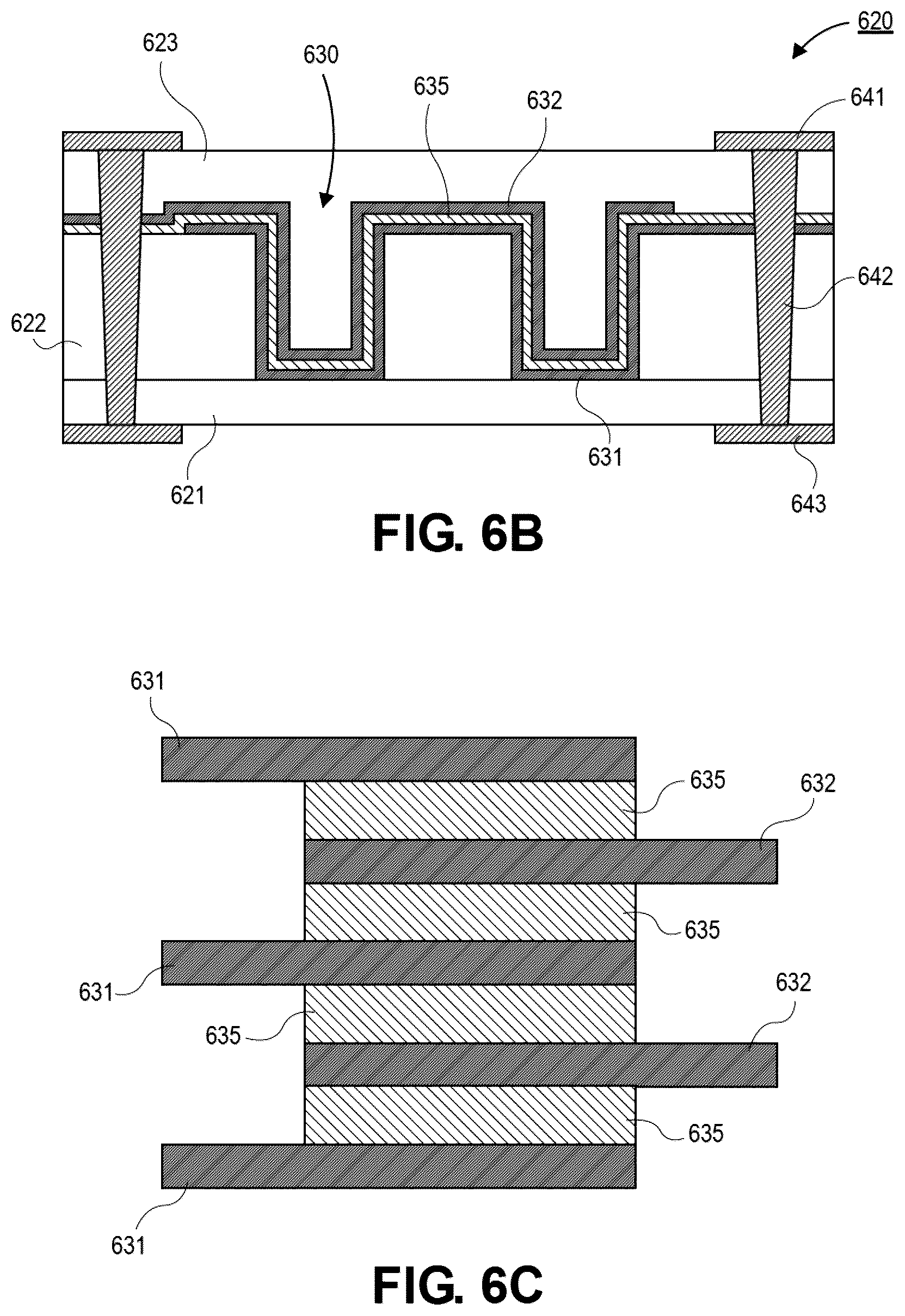 Patent US12616021 Figure 14 – Metal insulator metal (MIM) capacitor architectures