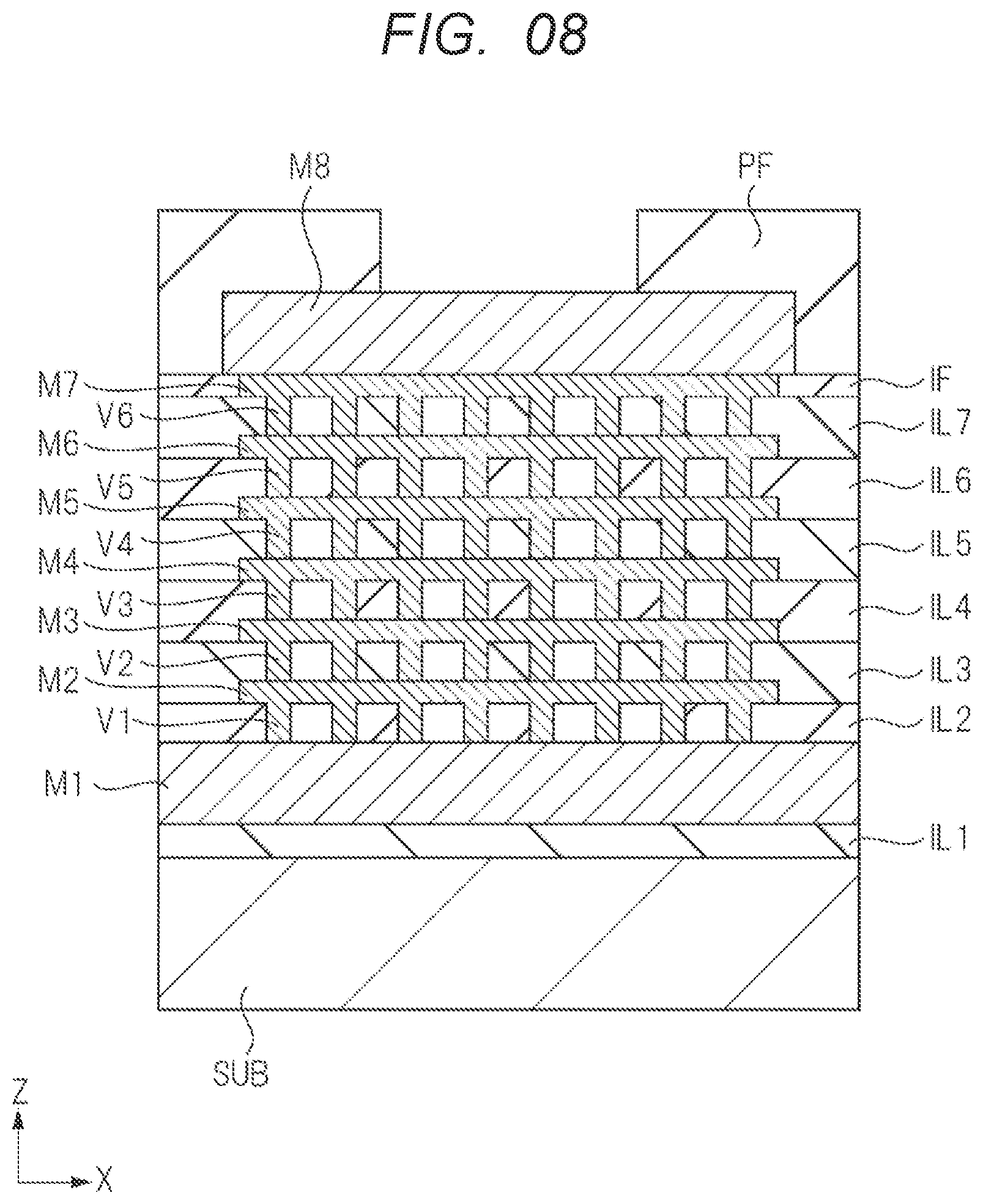 Patent US12616023 Figure 8 – Semiconductor device