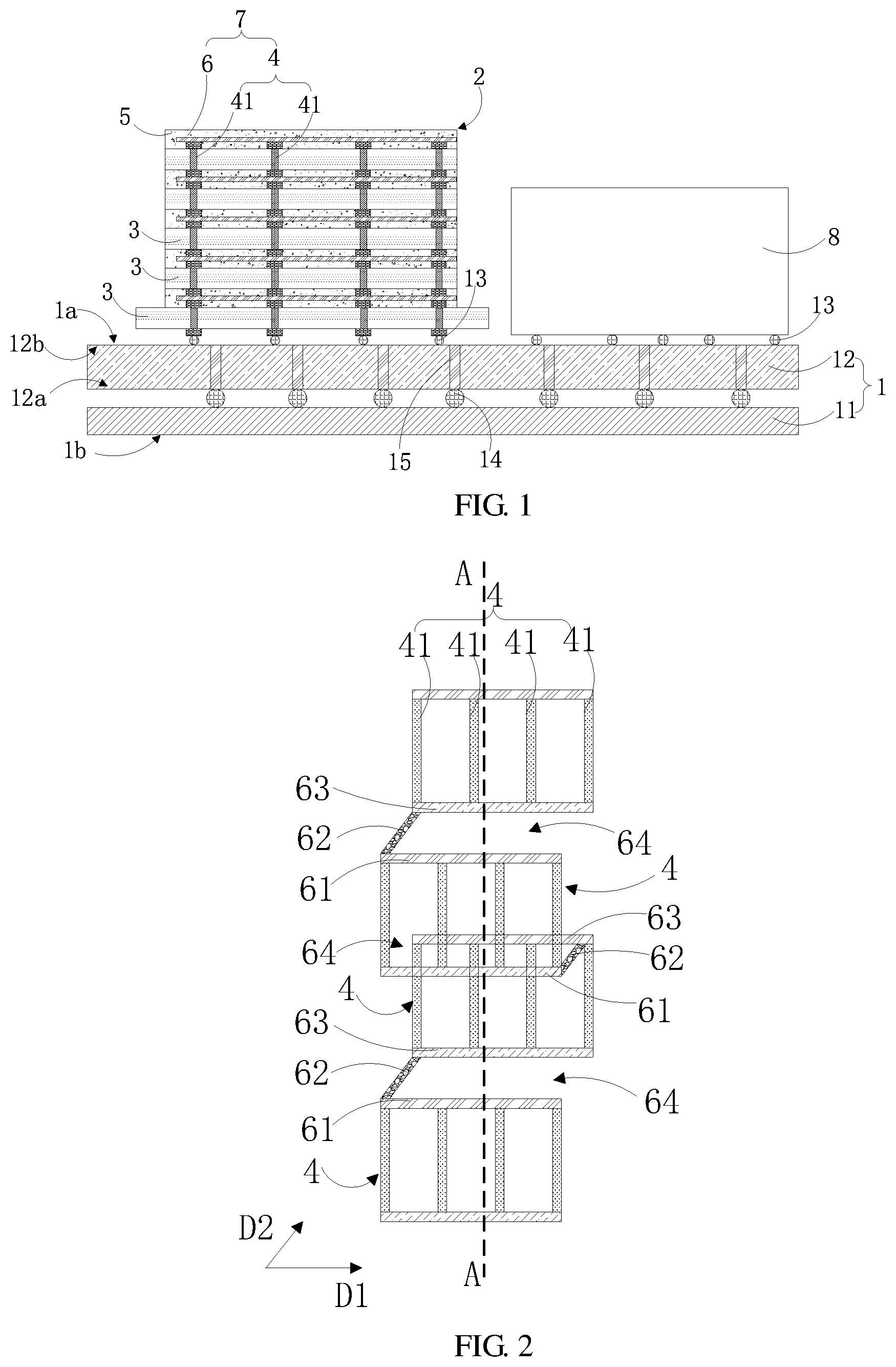 Patent US12616024 — Semiconductor package structure — Figure 1