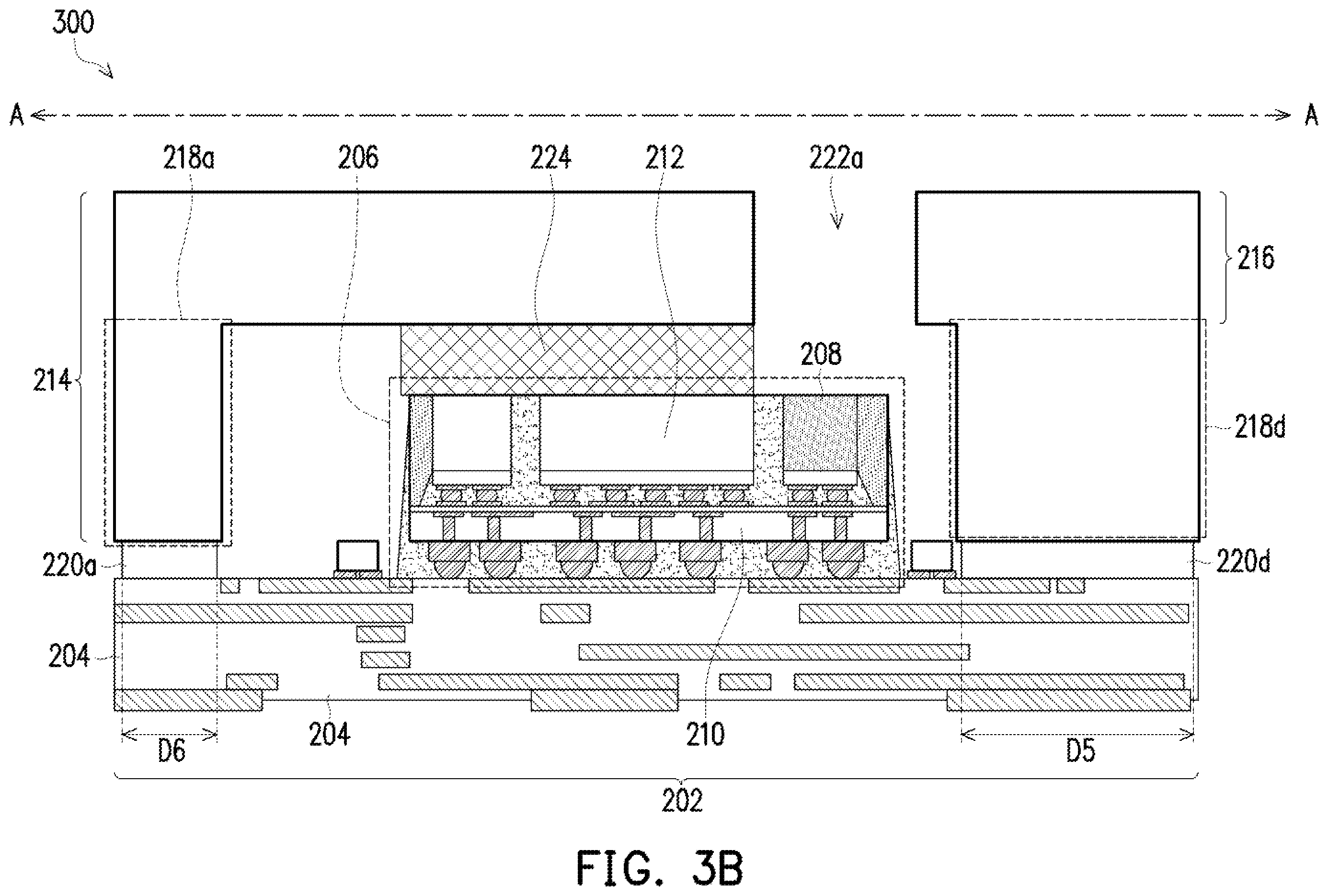 Patent US12616025 Figure 5 – Semiconductor package fixture and methods of manufacturing