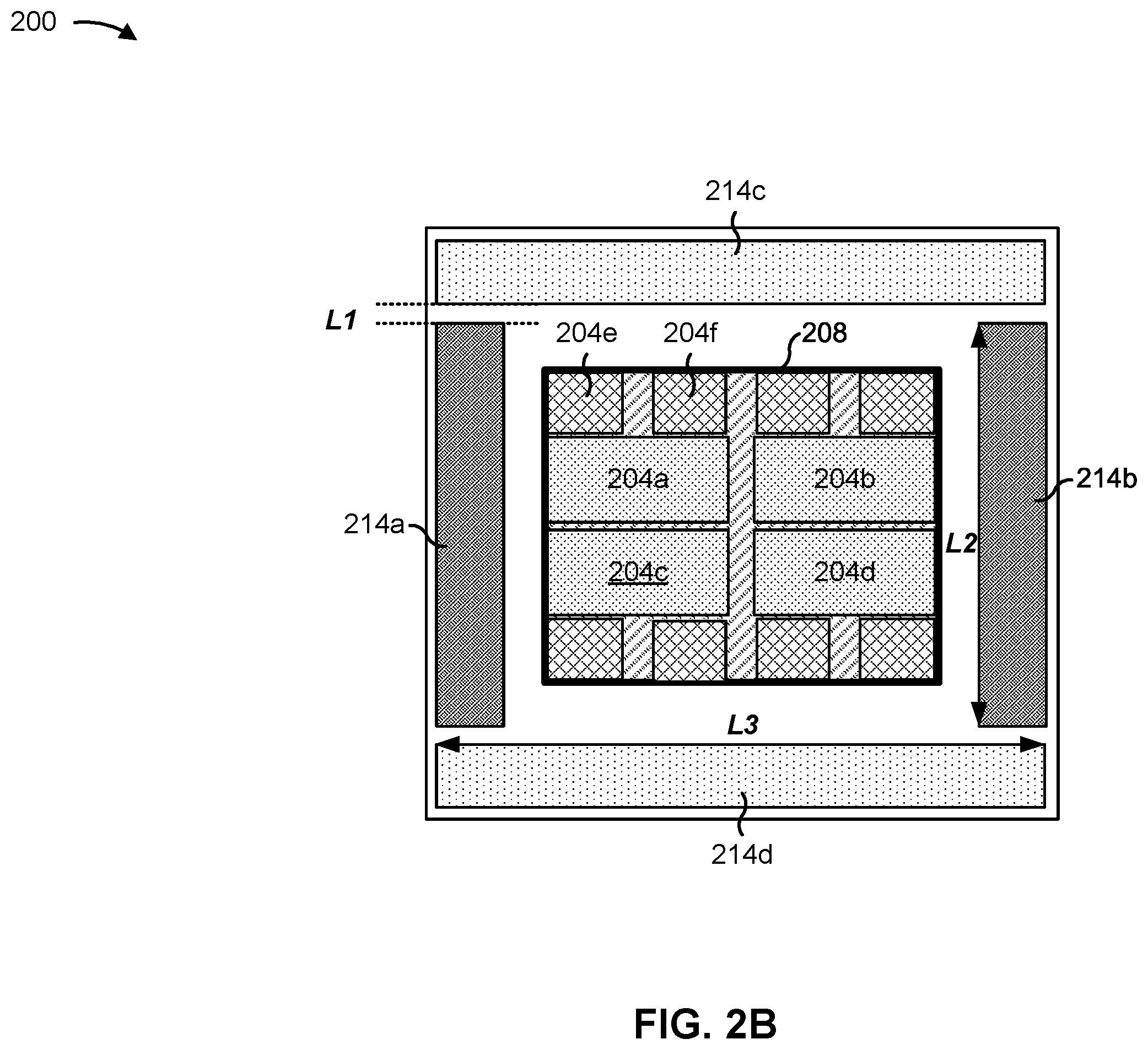 Patent US12616027 Figure 3 – Semiconductor package structures and methods of forming the same