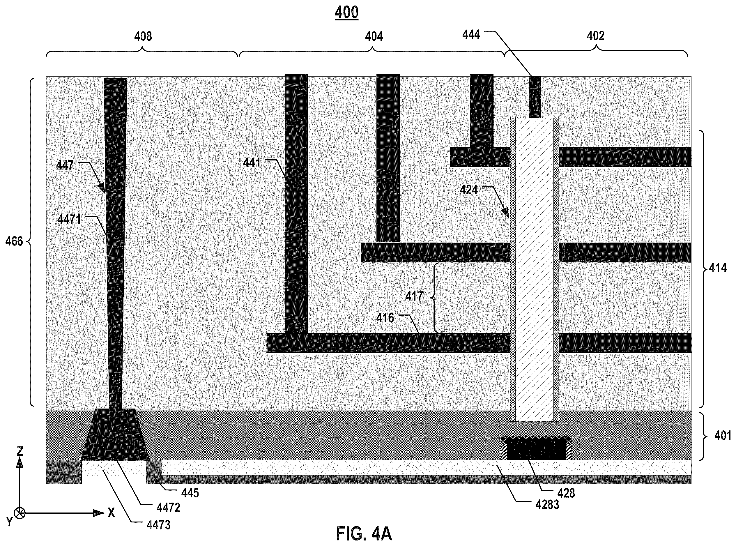 Patent US12616028 Figure 6 – Seal ring structure in a semiconductor device and methods for forming the same