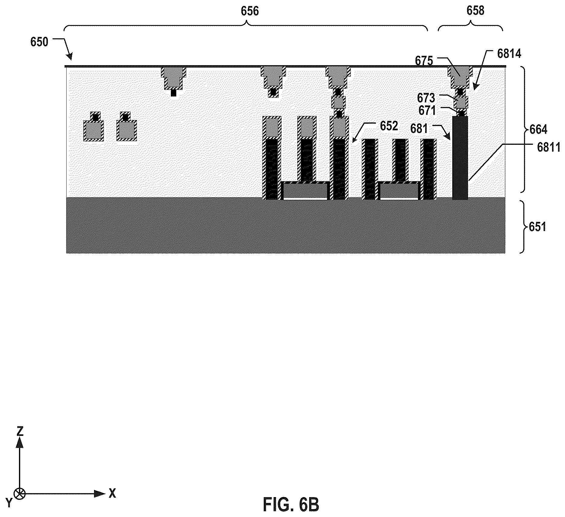Patent US12616028 Figure 10 – Seal ring structure in a semiconductor device and methods for forming the same