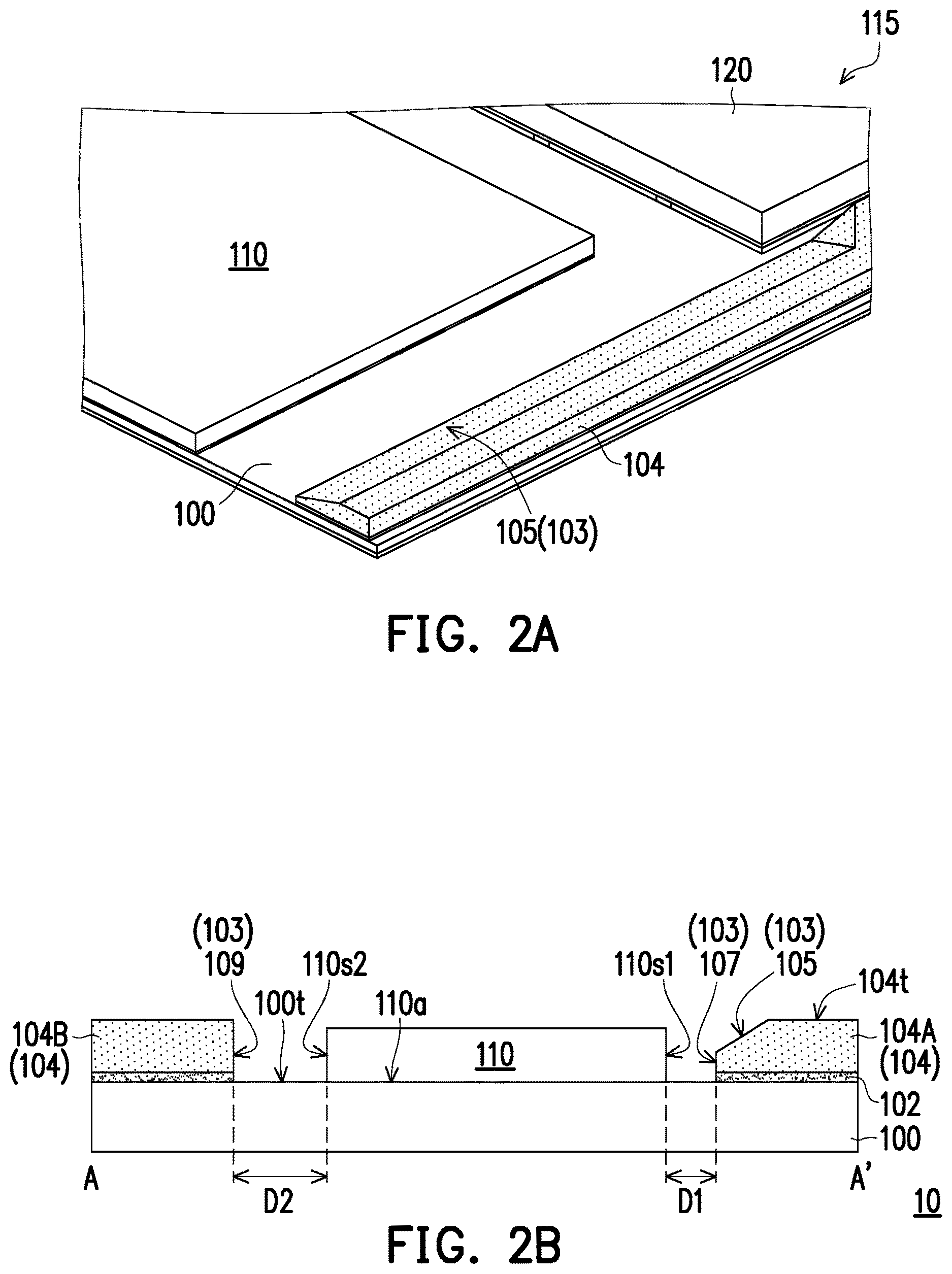 Patent US12616029 Figure 2 – Package structure with stiffener ring having slant sidewall