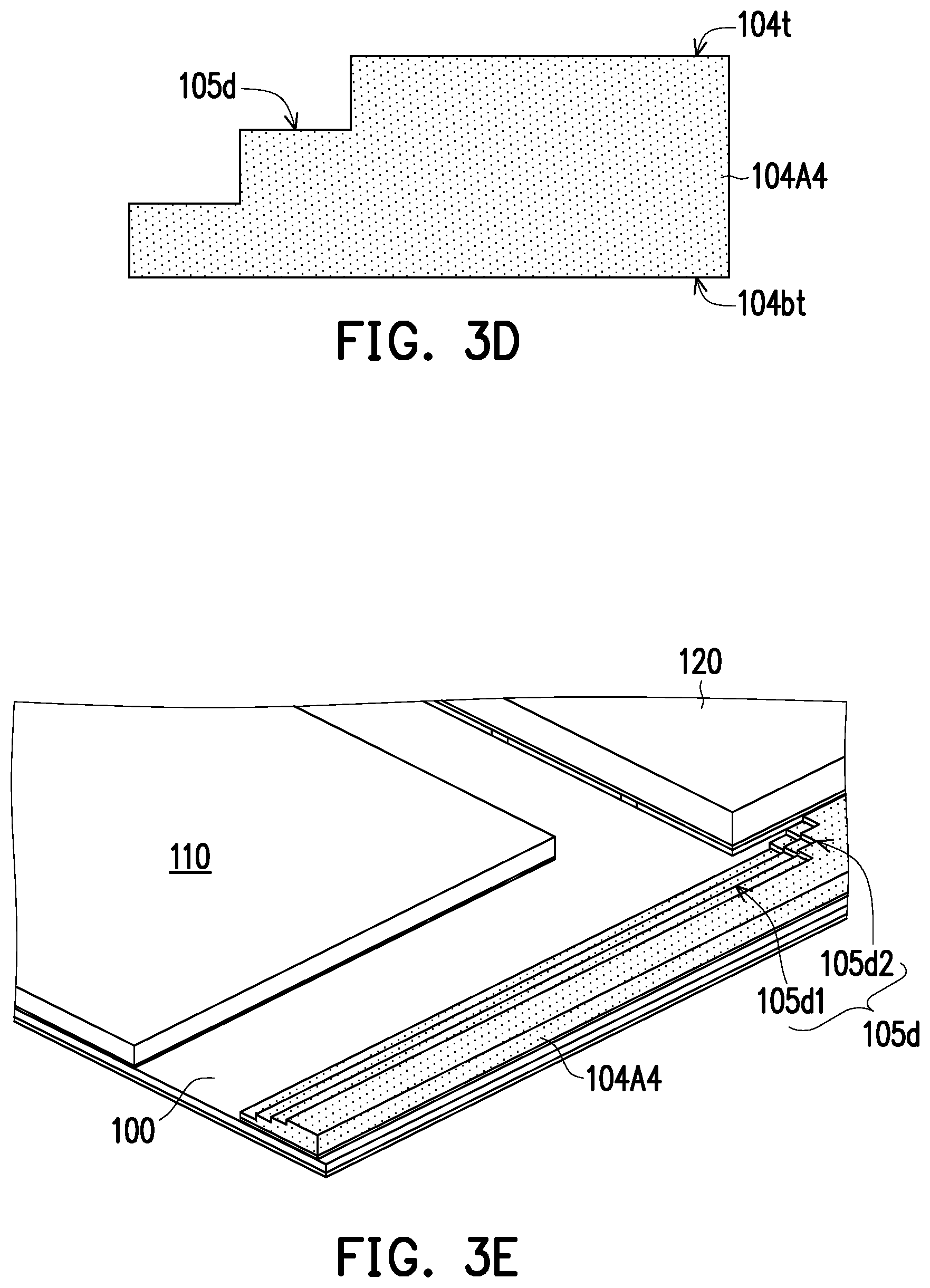 Patent US12616029 Figure 4 – Package structure with stiffener ring having slant sidewall