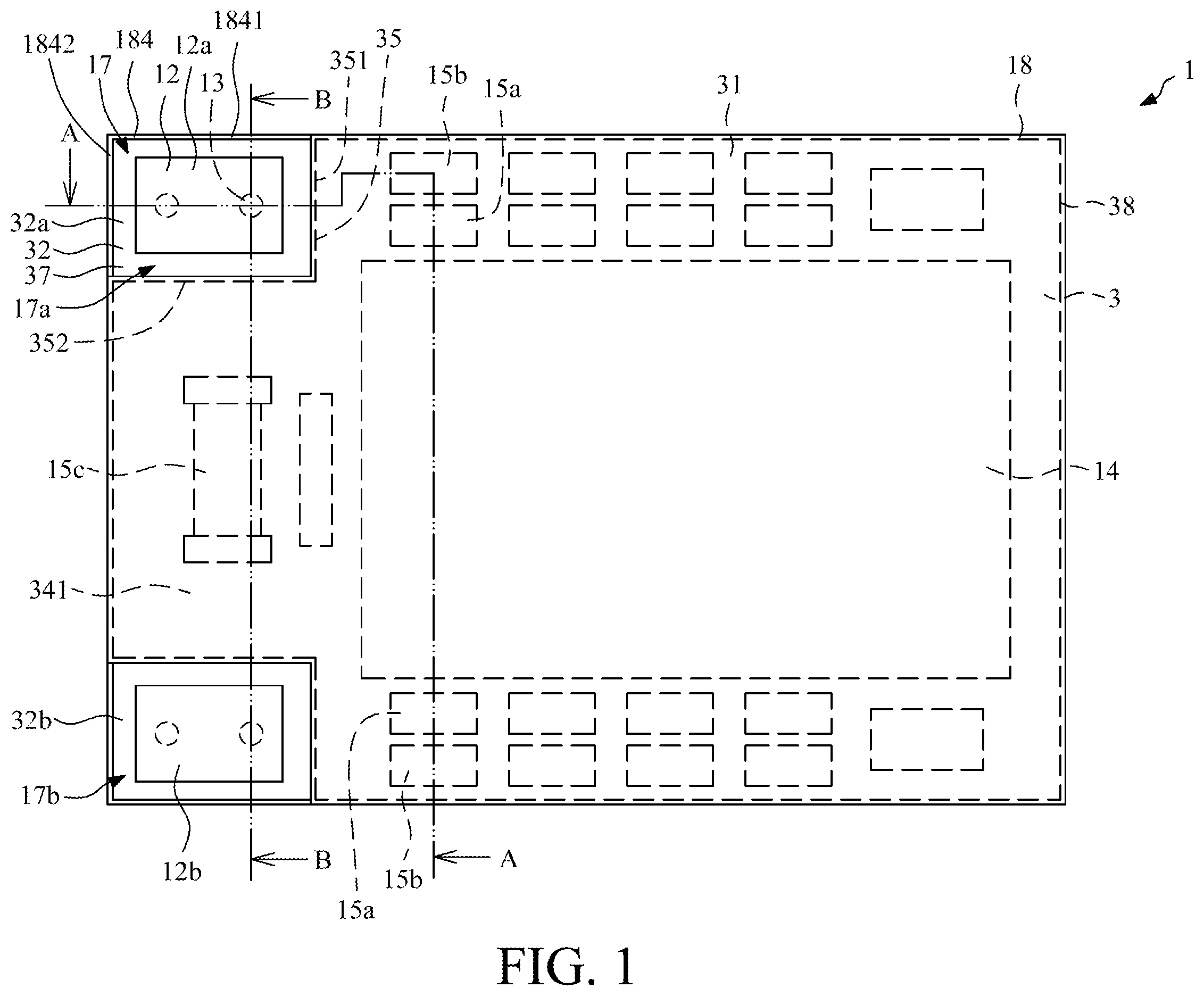 Patent US12616030 Figure 1 – Electronic device and method for manufacturing the same