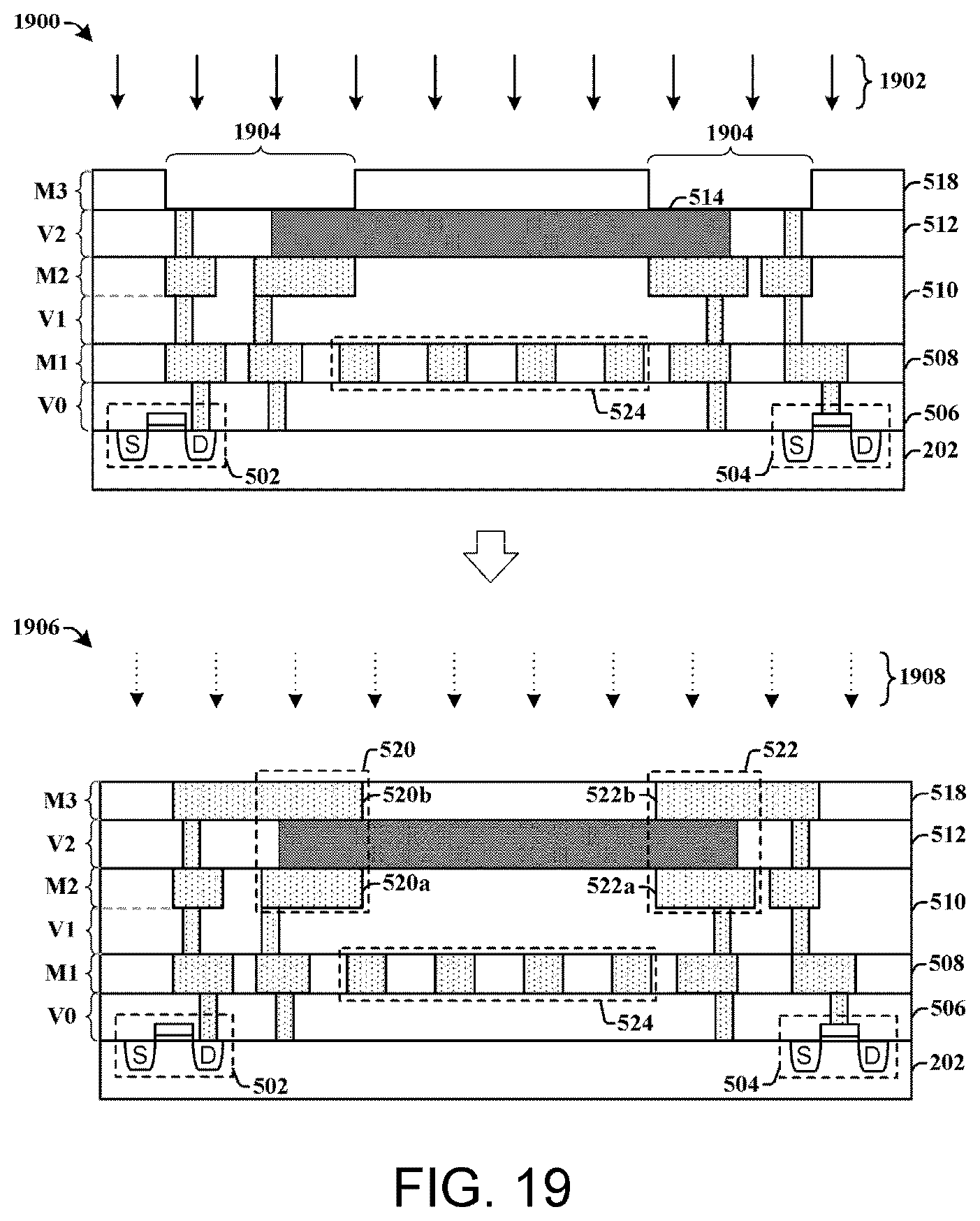 Patent US12616033 Figure 13 – Multiband QAM interface for slab waveguide