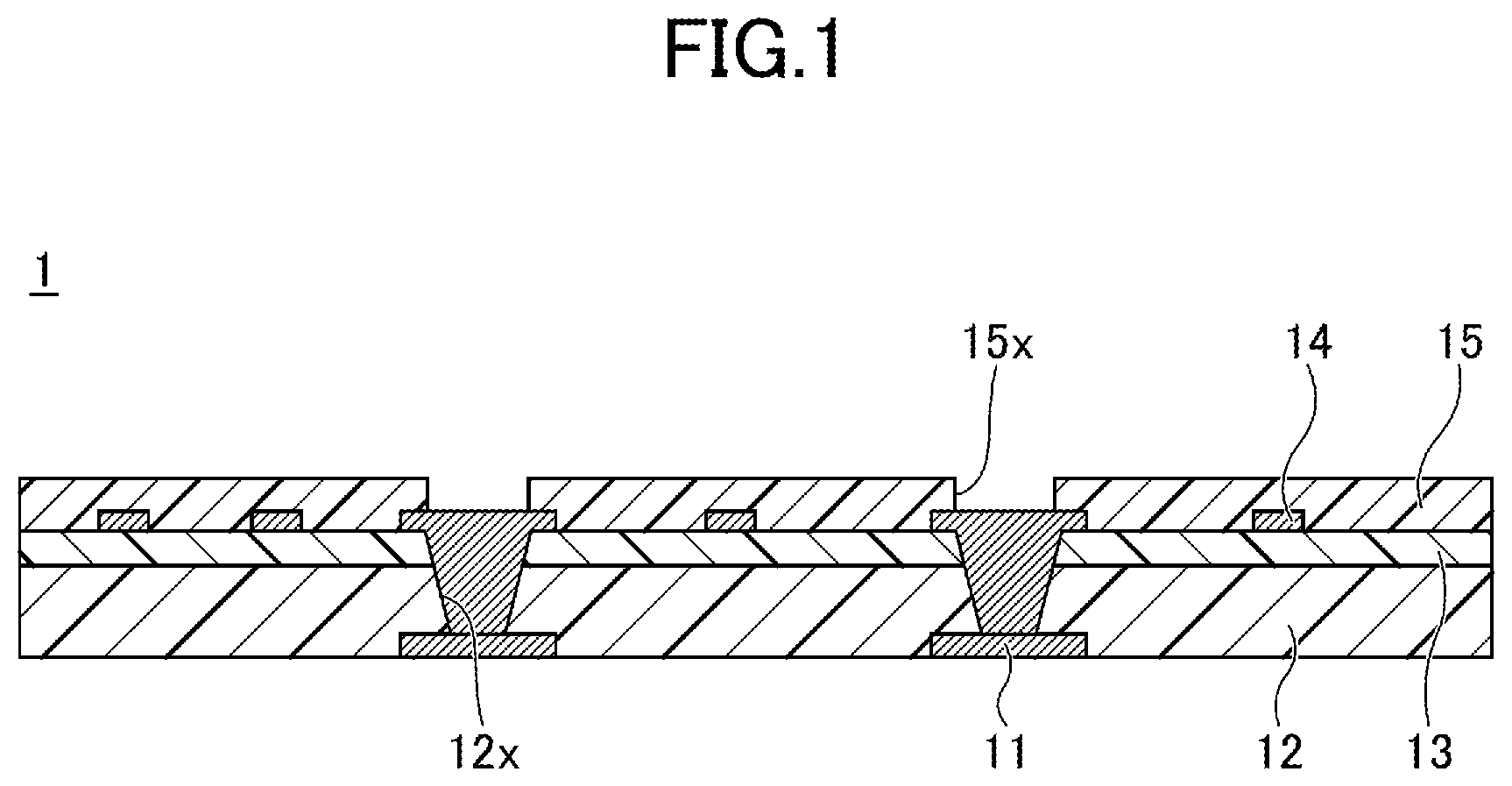 Patent US12616036 Figure 1 – Interconnect substrate, method of making the same, and method of identifying interconnect substrate